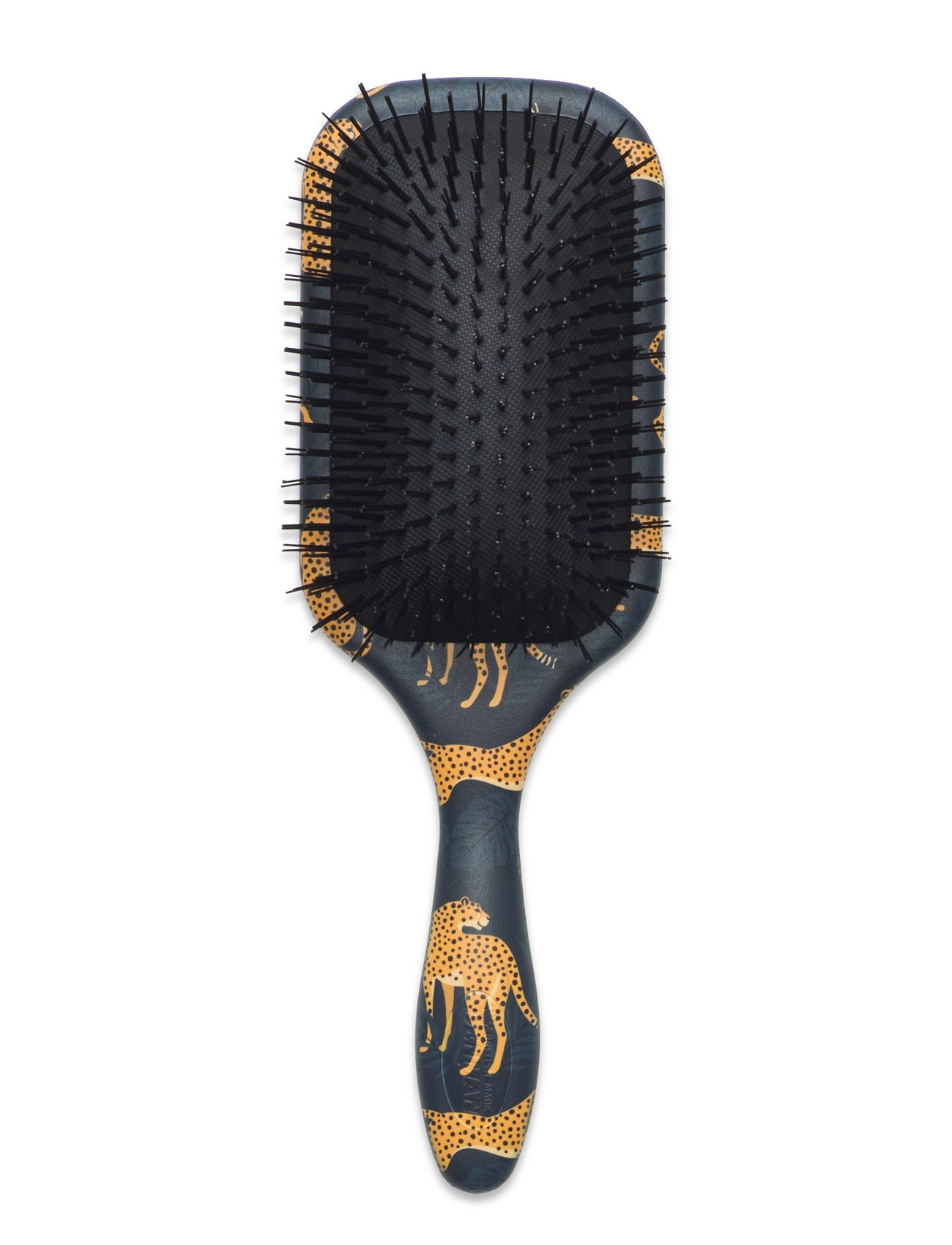 Denman Deluxe D90L Tangle Tamer Ultra Leopard Beauty Women Hair Hair Brushes & Combs Detangling Brush Black Denman