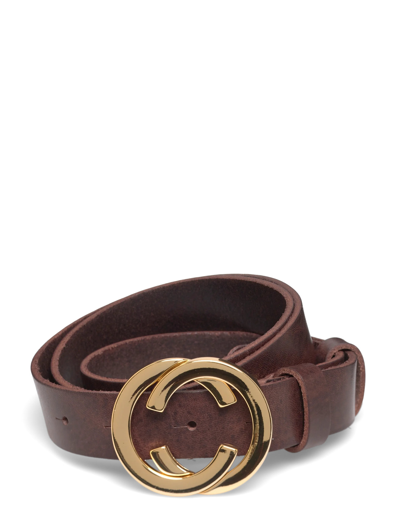 DEPECHE Jeans Belt, 85, Brown, Tilbehør > Bælter, Dame