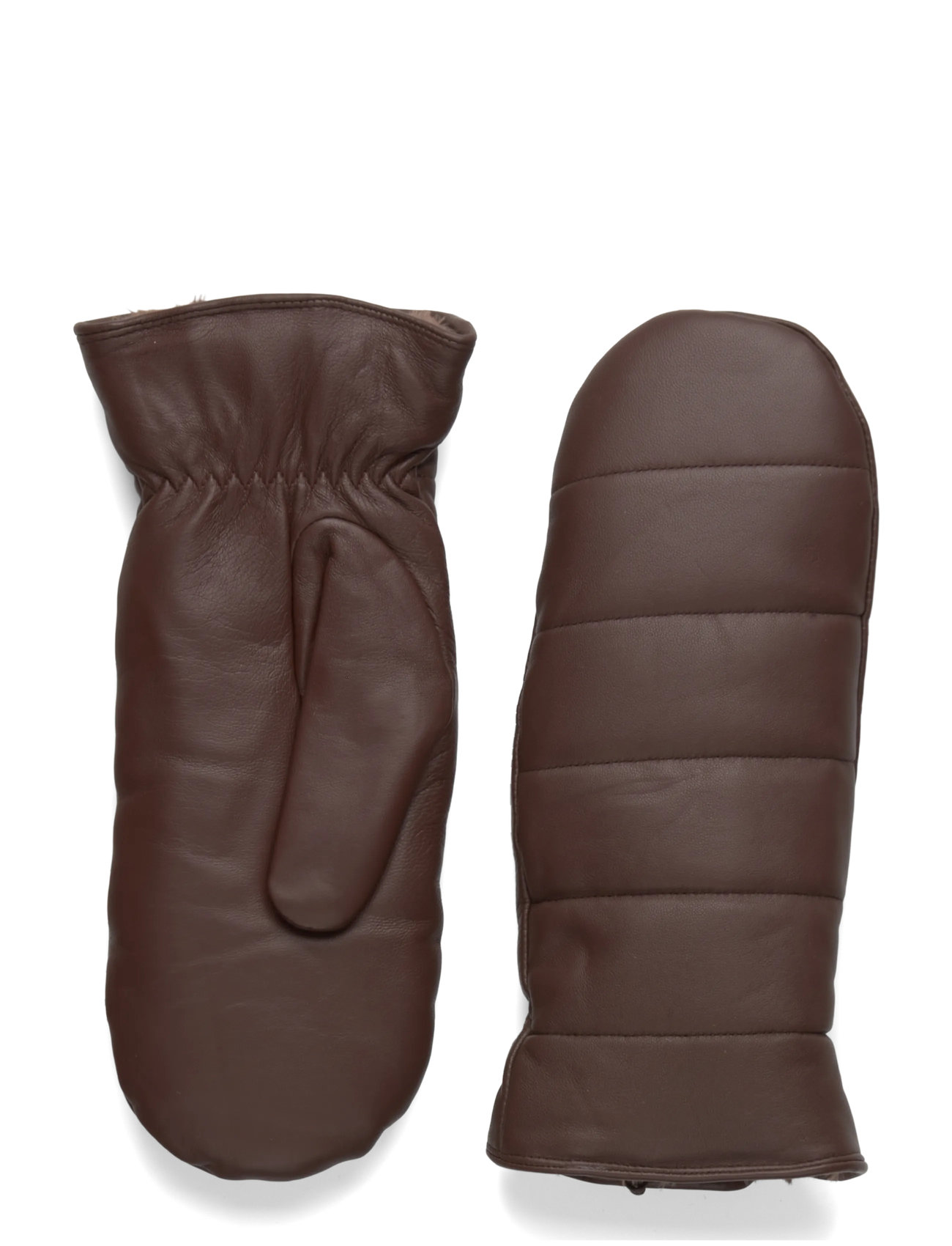 DEPECHE Handschuhe Braun - 7 - Damen