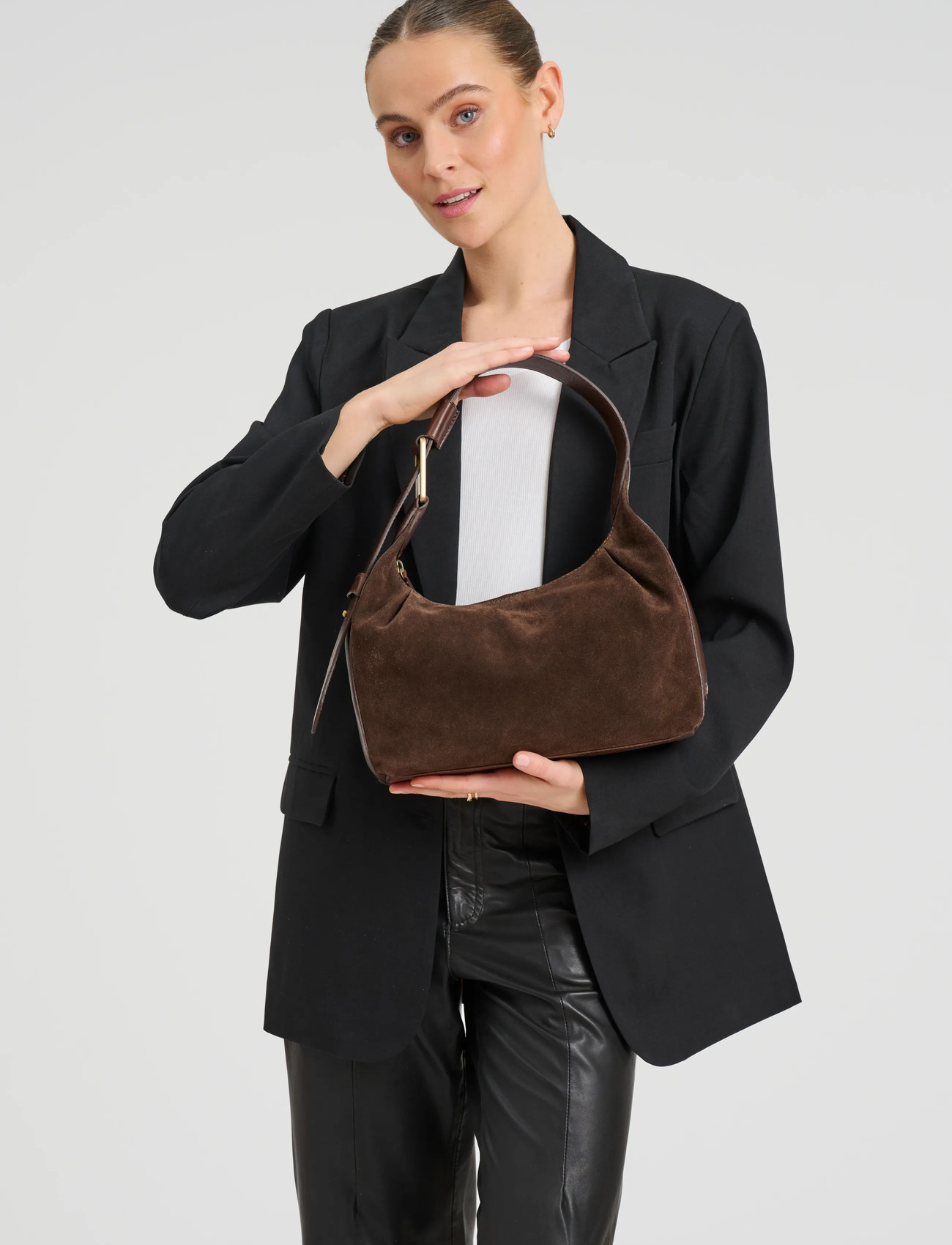 DEPECHE Madrid Handbag, One Size, Brown, Tasker > Tasker Med Tophåndtag, Dame