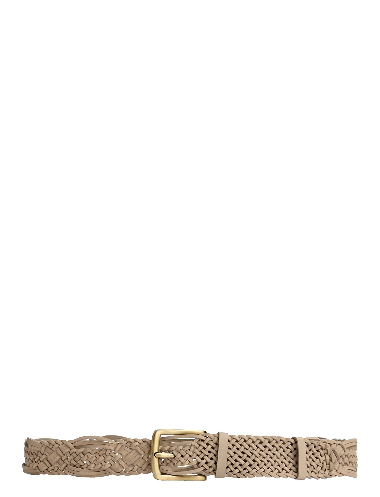 DEPECHE Weave Belt, 85, Beige, Bælter > Flettet Bælte, Dame
