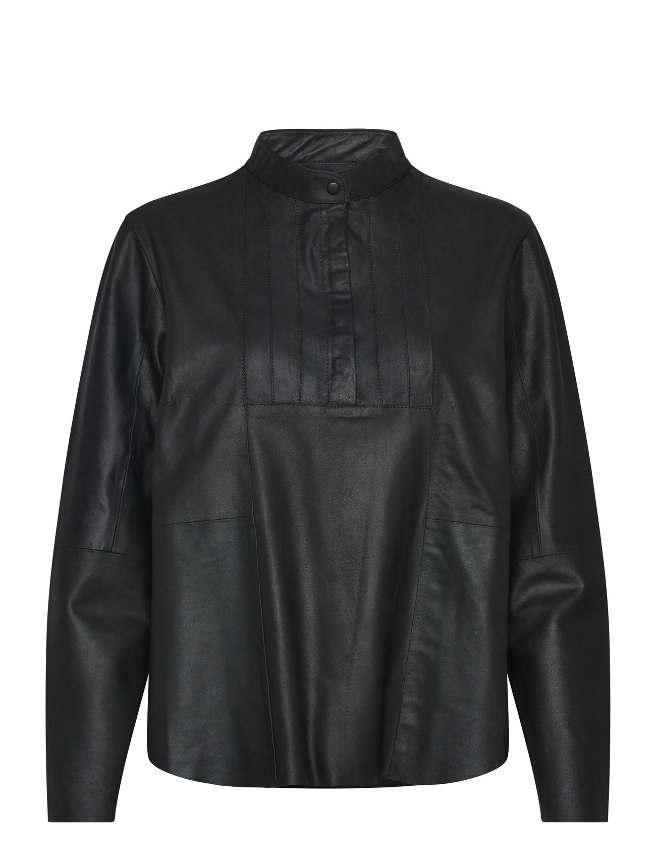 DEPECHE Tonadep Blouse, 38, Black, Bluser > Langærmede, Dame