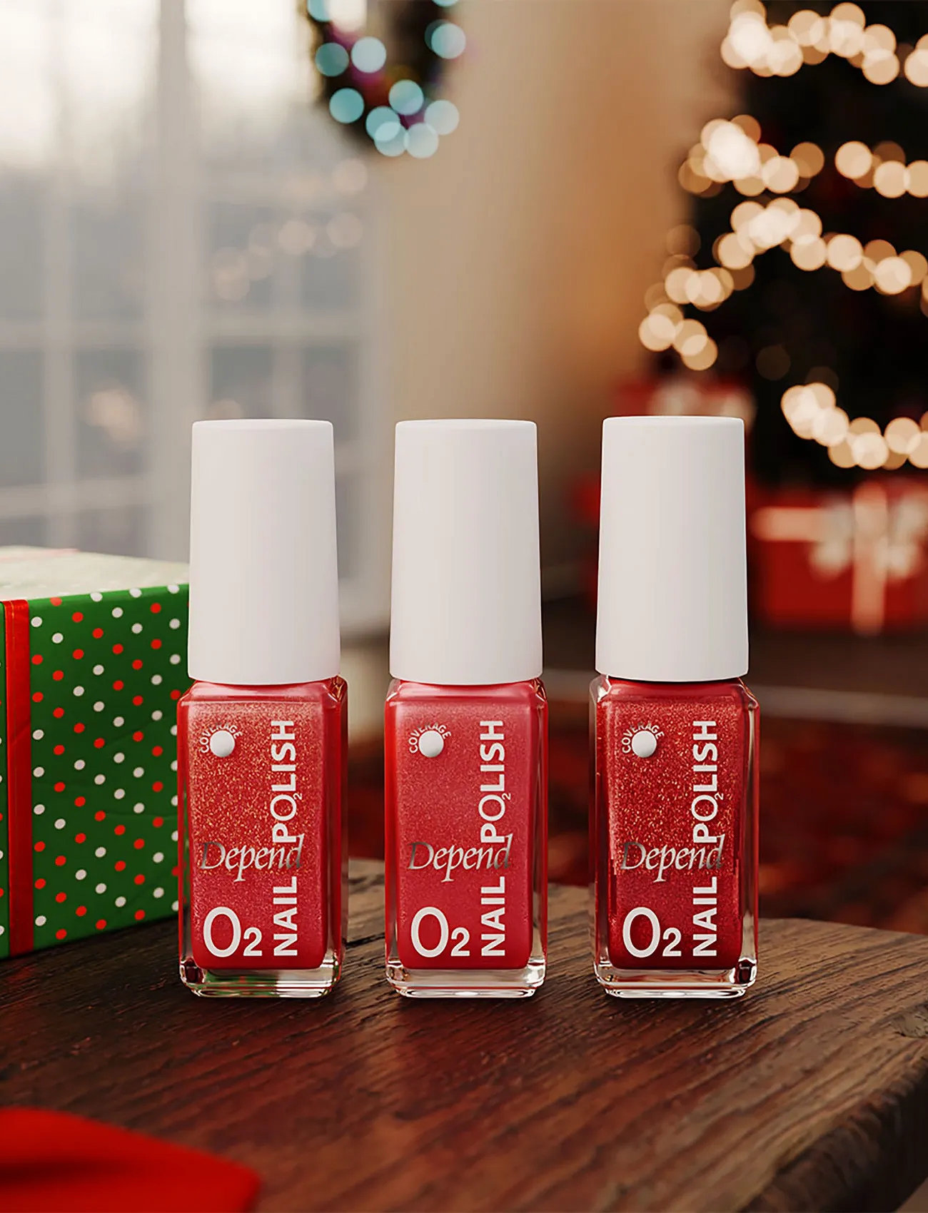 Depend Cosmetic Minilac O2, 5 ml, Red, Negle > Neglelak, Dame
