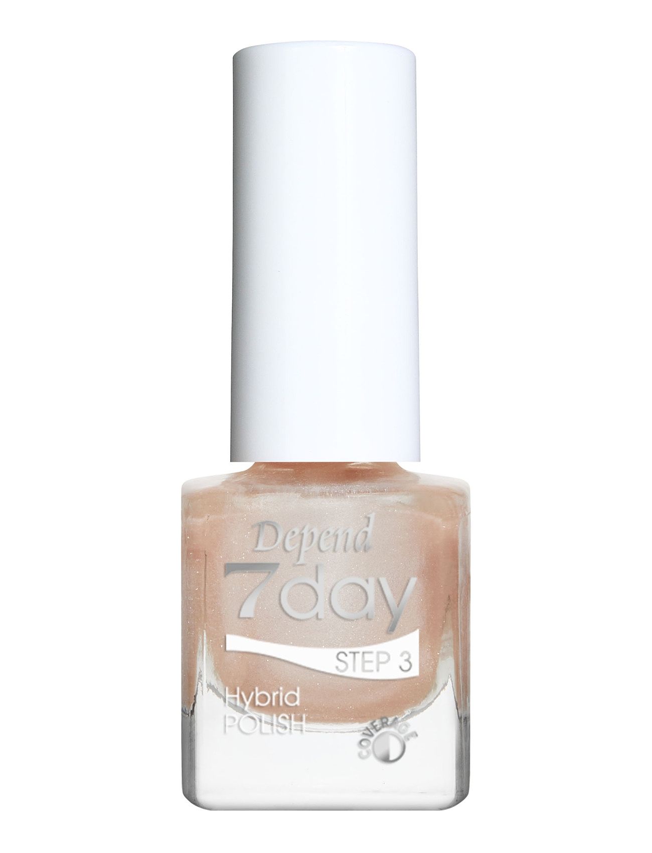 7Day Hybrid Polish 7306 Nagellack Smink Coral Depend Cosmetic