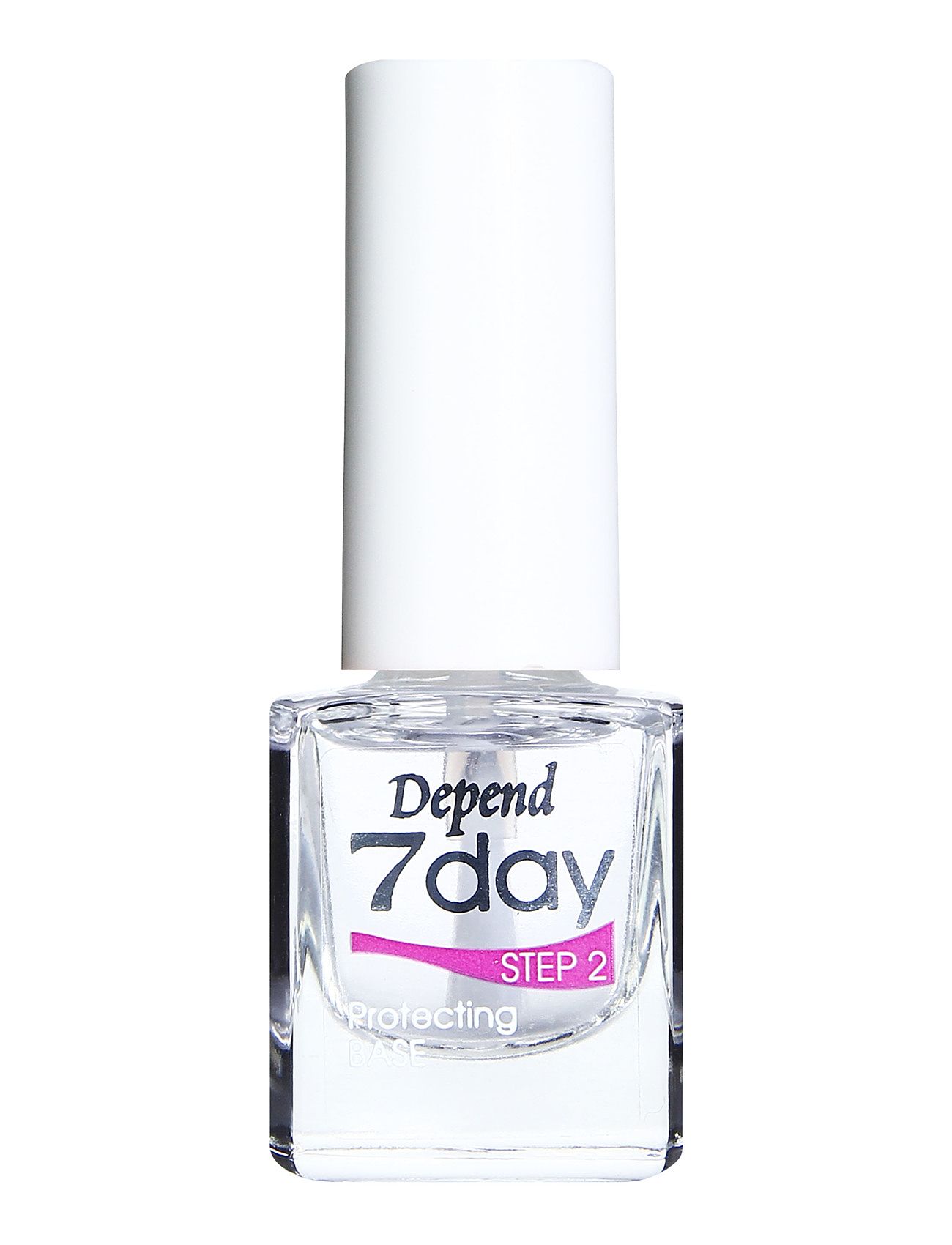 7Day Protecting Base Beauty Women Nails Base & Top Coat Nude Depend Cosmetic