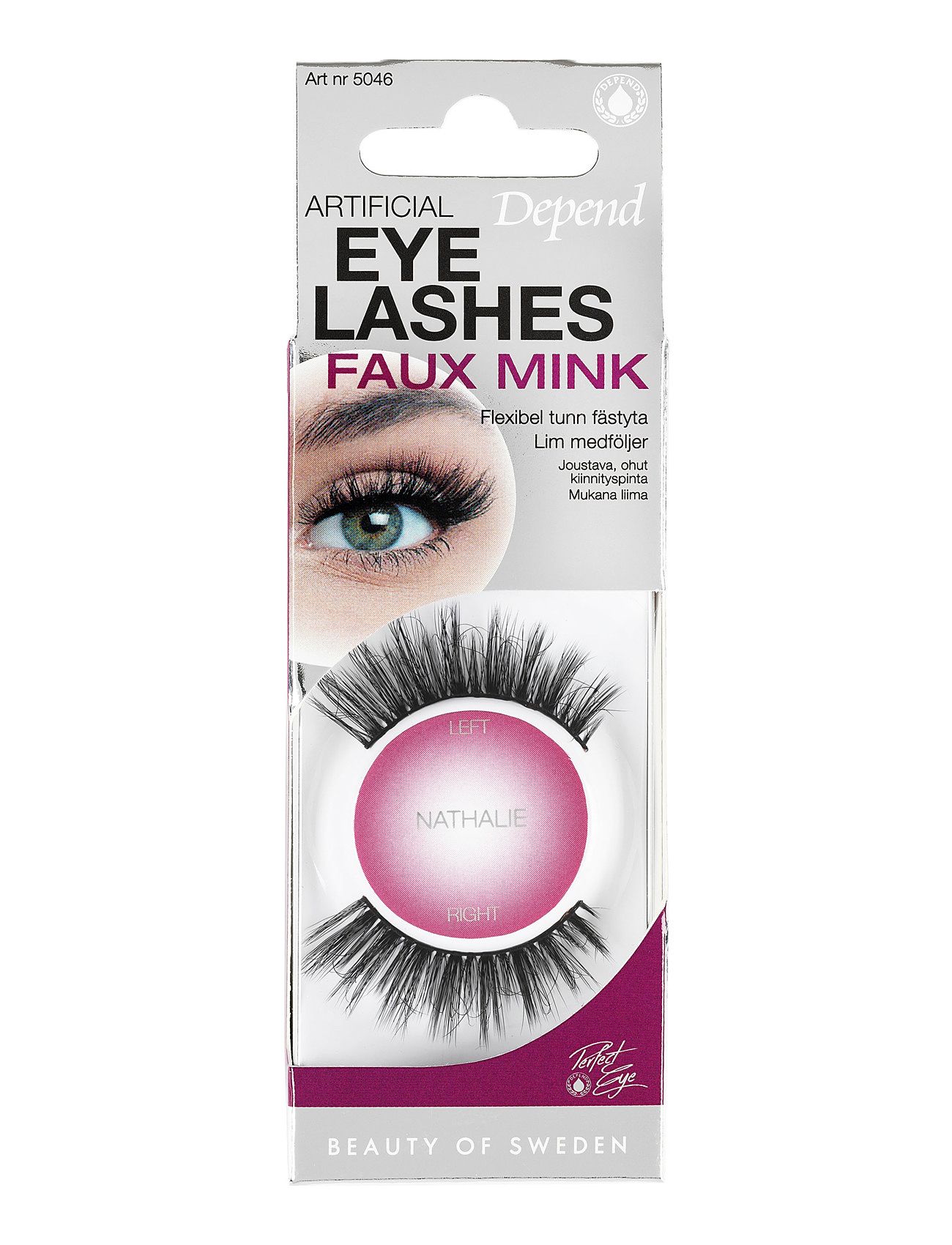 Depend Cosmetic Pe Eyelashes Nathalie Nude