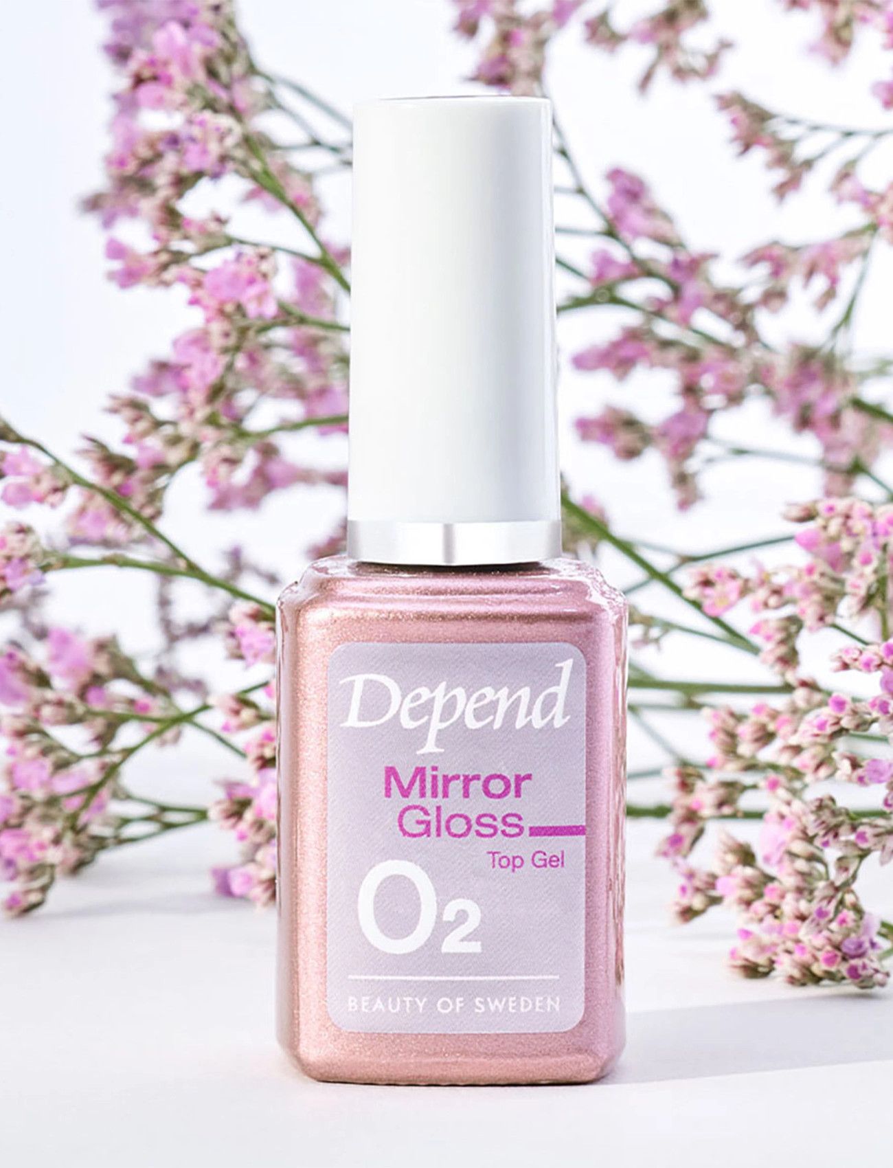 Depend Cosmetic (Hybrid Speed Glossy) Top Gel, 11 ml, Pink, Negle > Neglelak, Dame