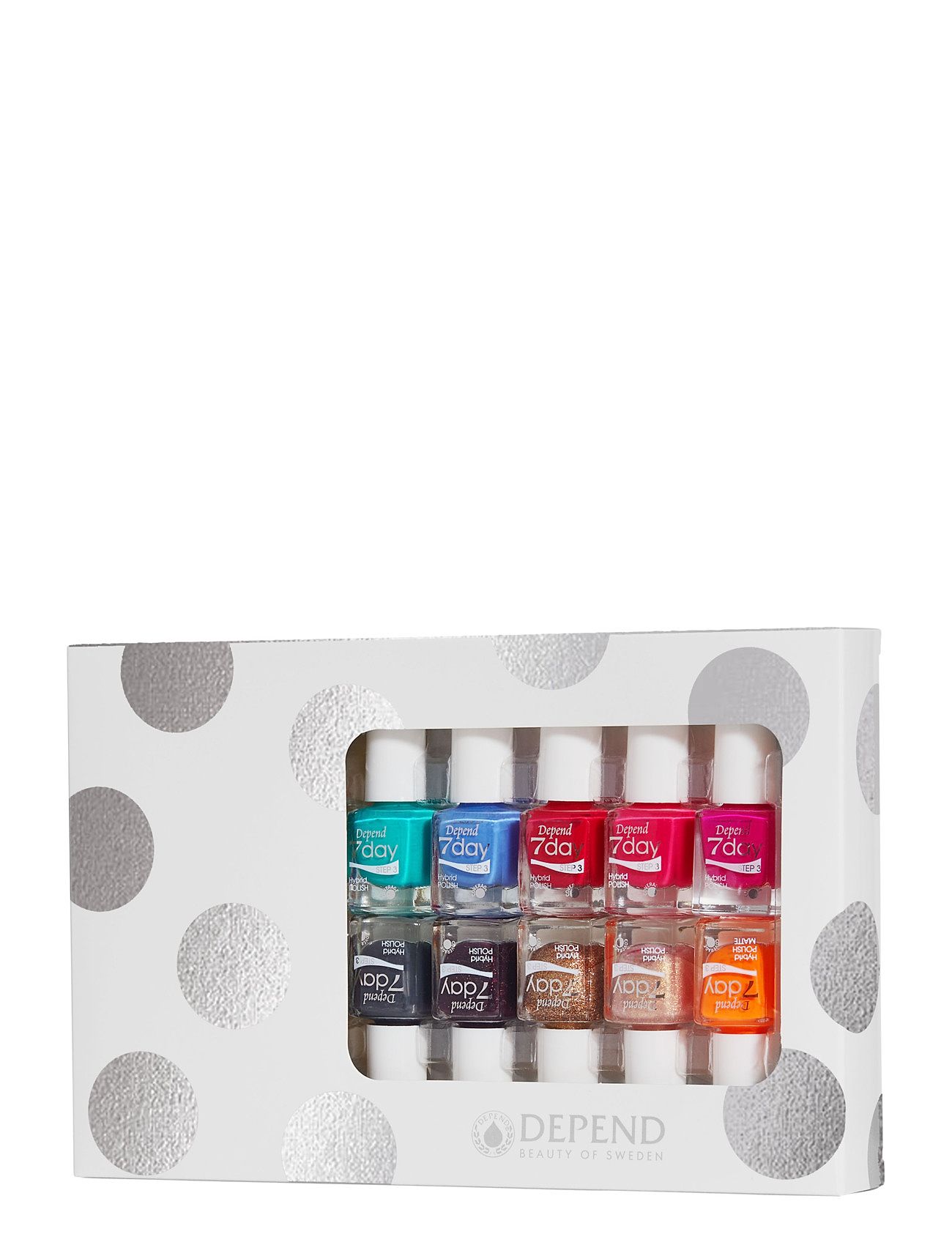 Depend Cosmetic 7Day Hybrid Polish 10-Pack Nude