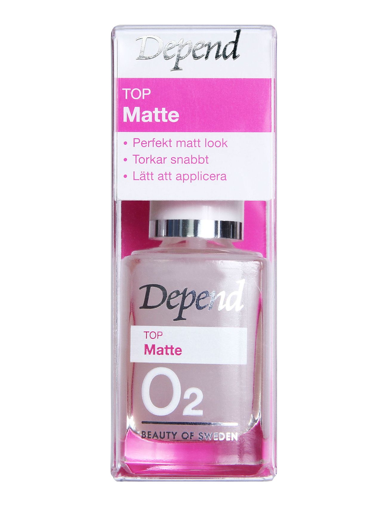 Top Matte 11Ml Se/Fi Beauty Women Nails Base & Top Coat Nude Depend Cosmetic