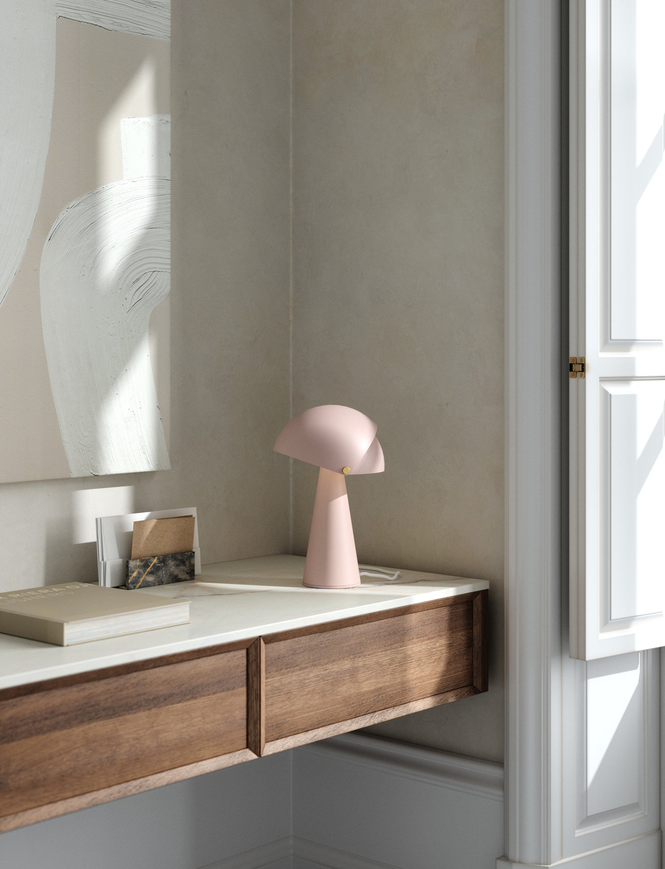 Design For The People Align | Bordlampe, One Size, Pink, Lamper > Bordlamper, Unisex