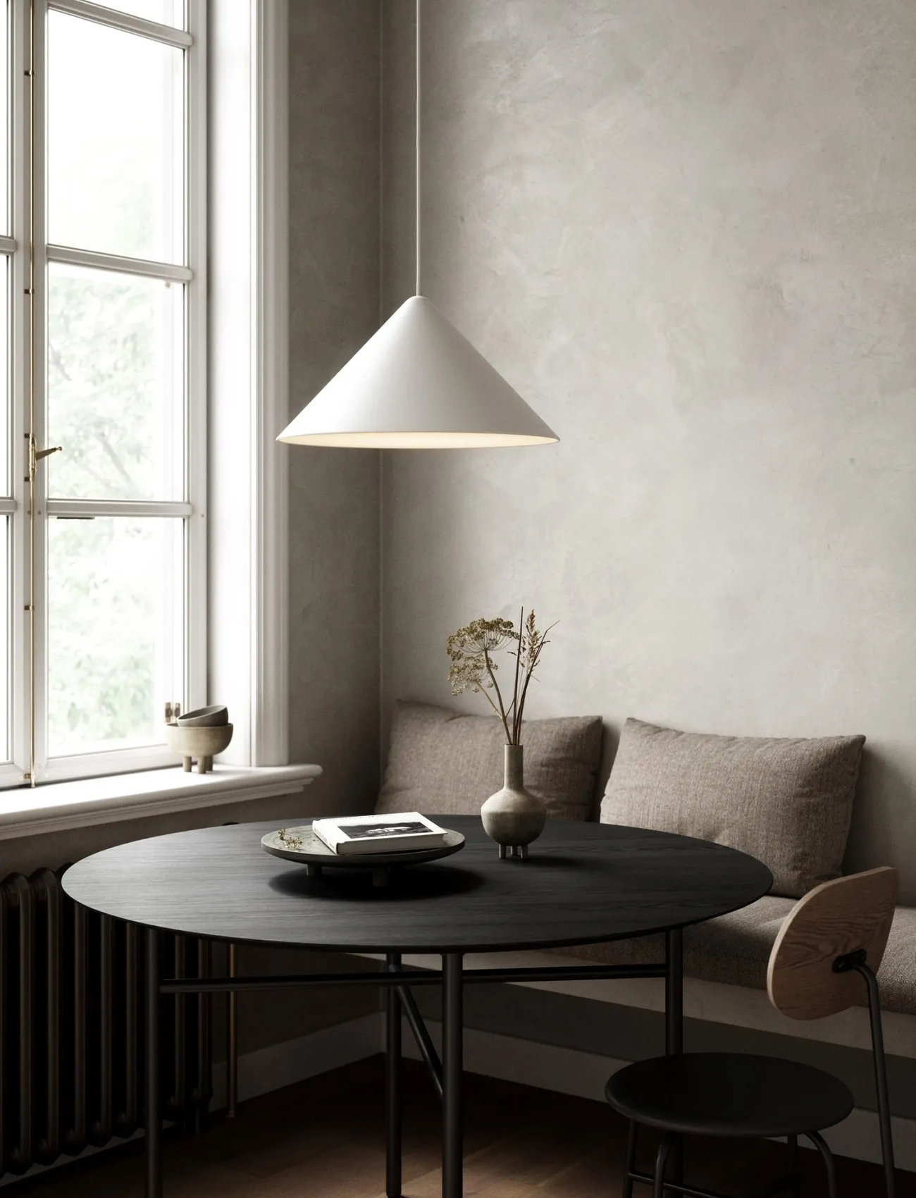 Design For The People Nono 49 | Pendel, Ø 49 cm, White, Loftslamper > Pendellamper, Unisex