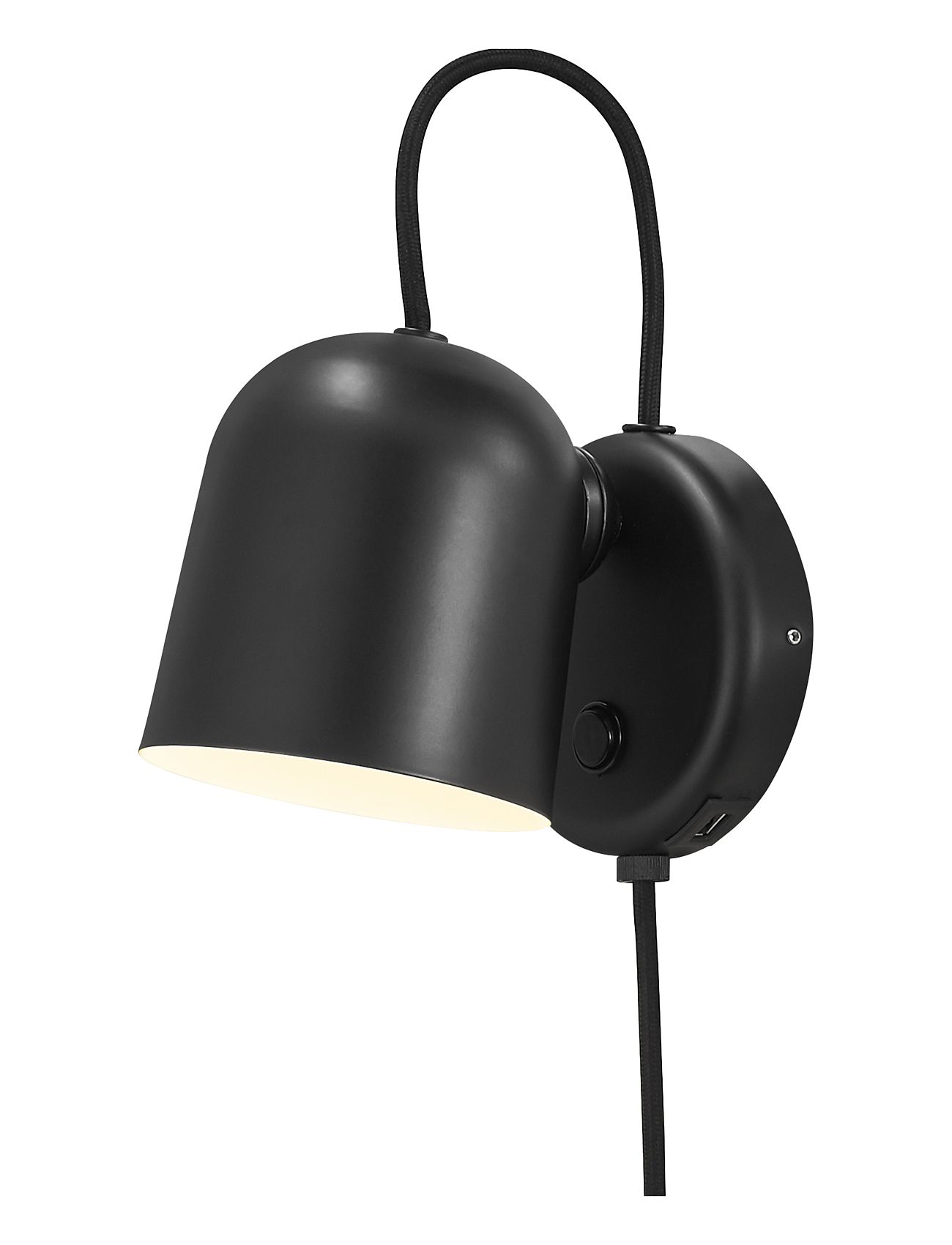 Angle Gu10 | Væglampe Home Lighting Lamps Wall Lamps Black Design For The People