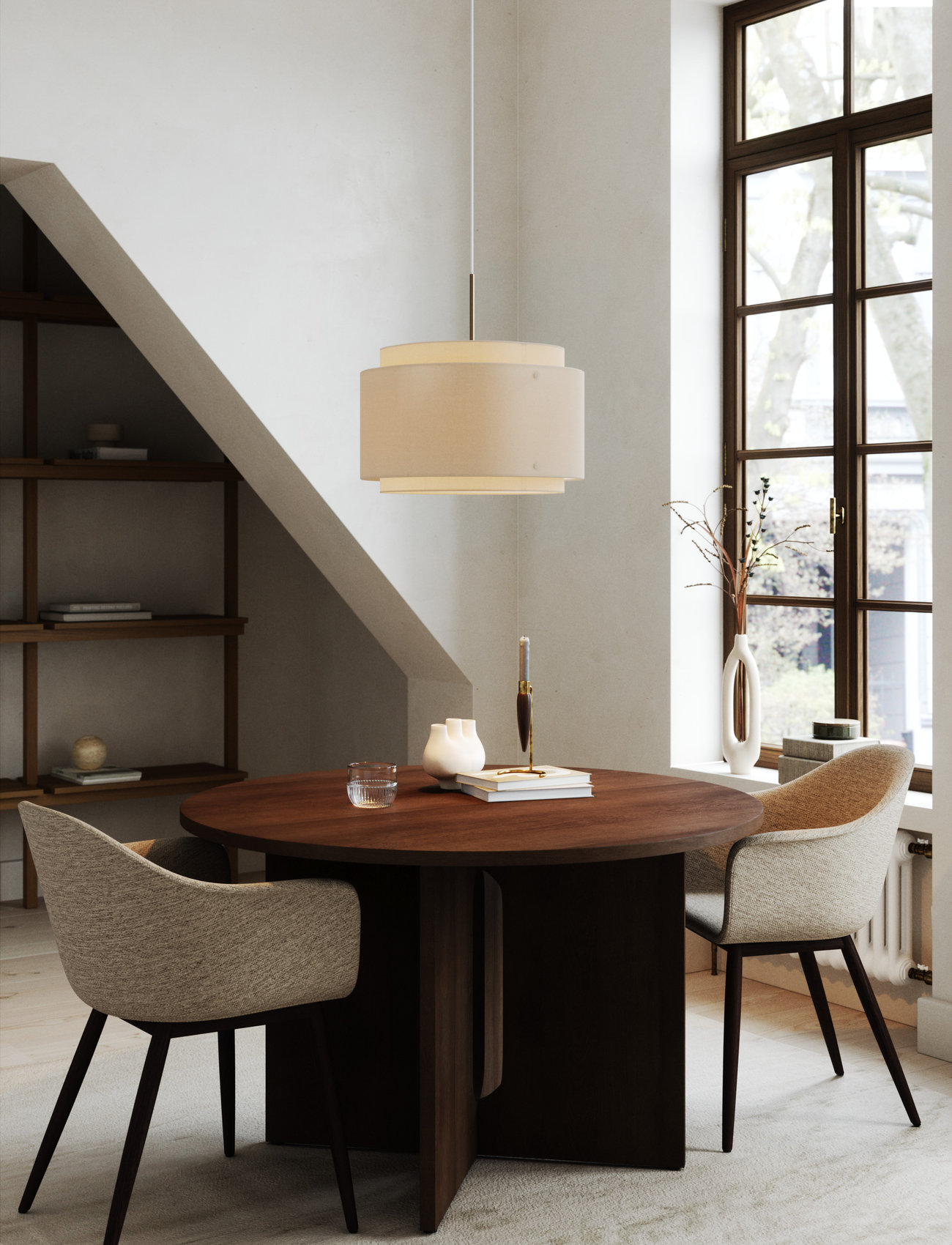 Design For The People Takai | Pendel, Ø 45 cm, Beige, Loftslamper > Pendellamper, Unisex