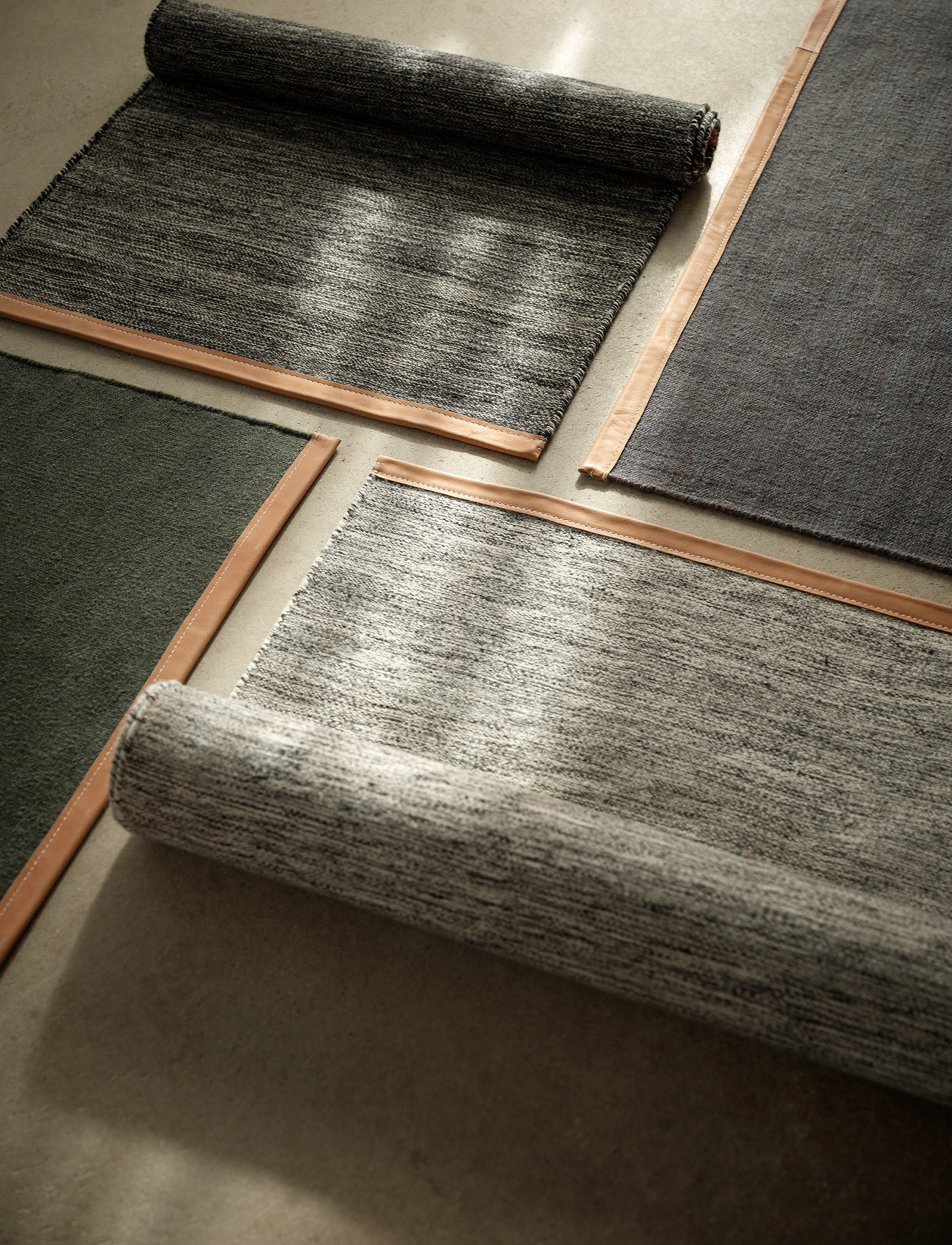 Design House Stockholm Björk Carpet, 80X250 cm, Grey, Tæpper > Uldtæpper, Unisex