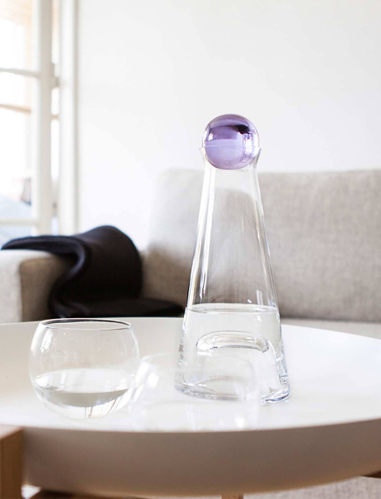Design House Stockholm Fia Carafe, 100 CL, Nude, Kander & Karafler > Vandkarafler & Kander, Unisex