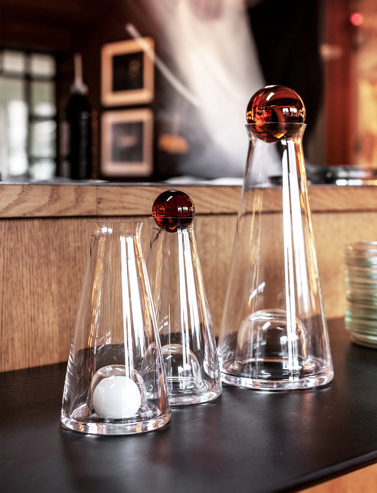 Design House Stockholm Fia Carafe, 100 CL, Nude, Kander & Karafler > Vandkarafler & Kander, Unisex
