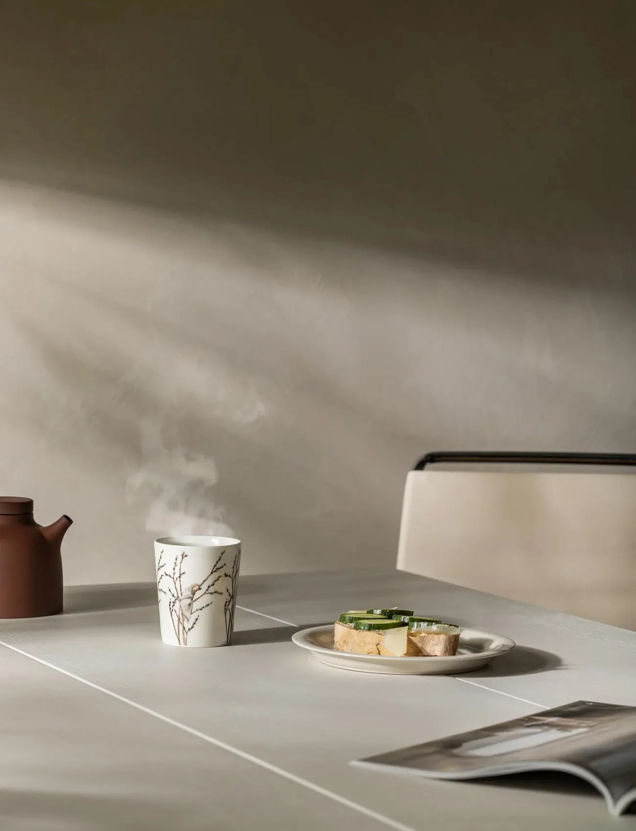 Design House Stockholm Little Willow Mug, 28 CL, Multi/patterned, Kopper & Krus > Kaffekopper, Unisex