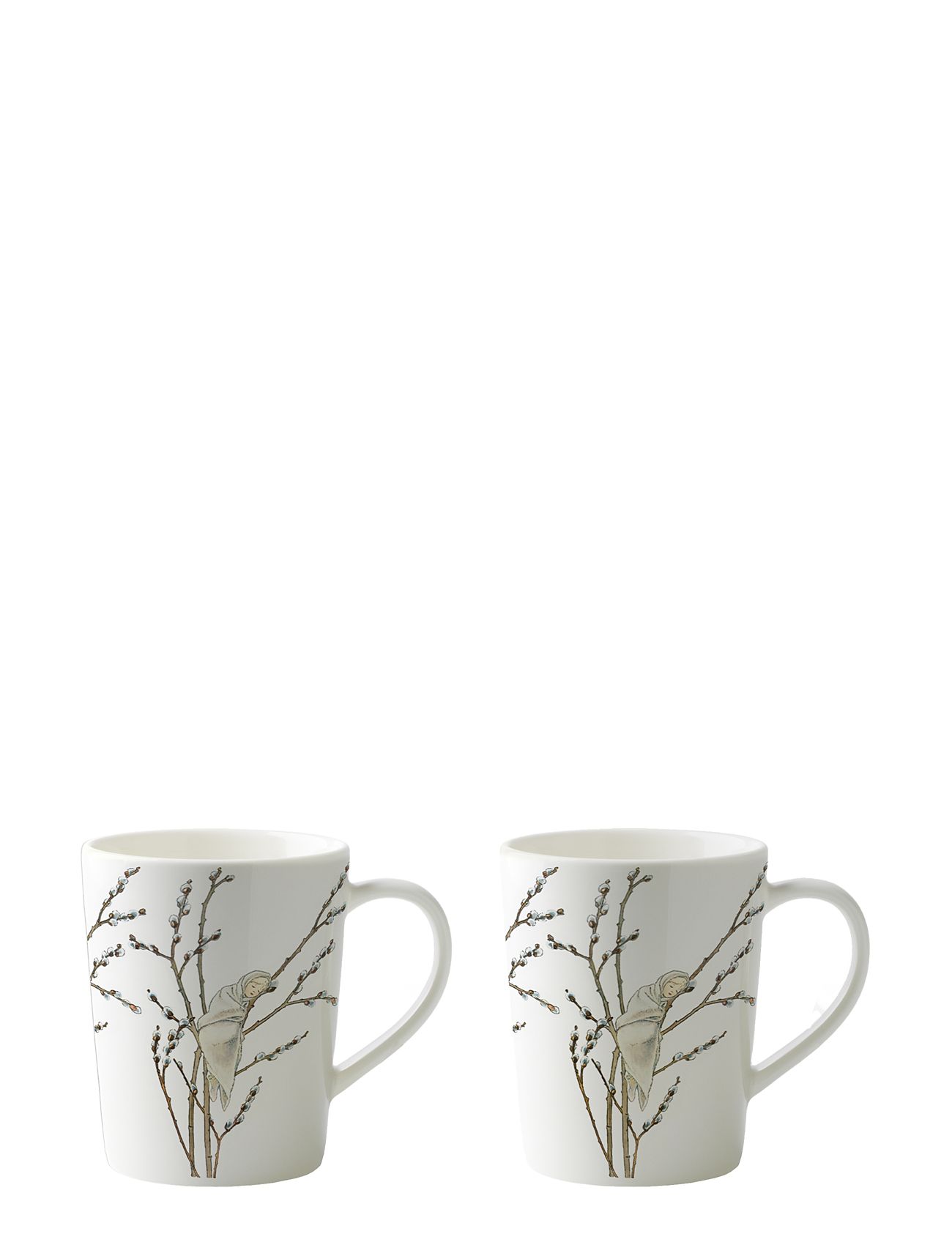 Design House Stockholm Elsa Beskow Mulled Wine Mugs - Little Willow Vit