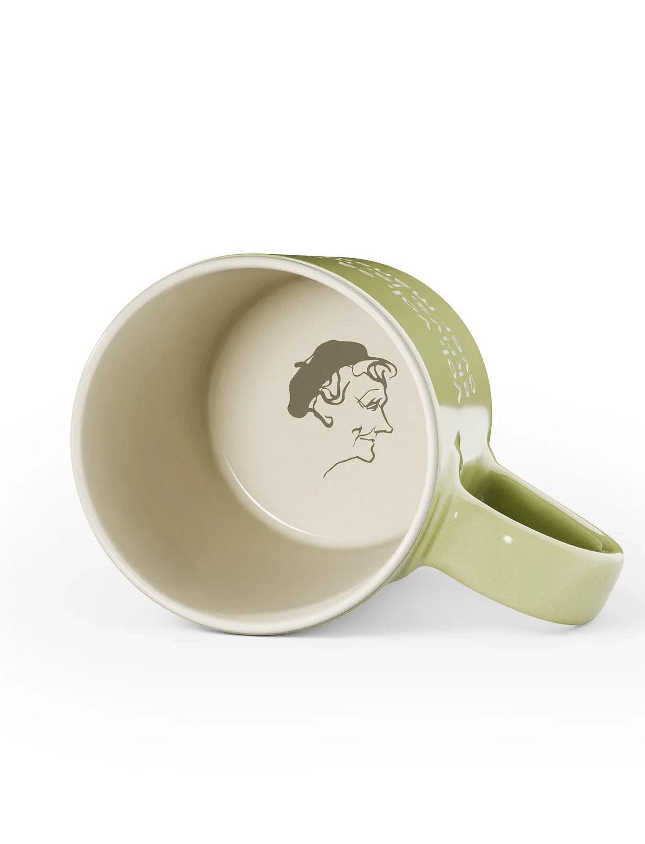 Design House Stockholm Astrid Lindgren Mug 31, 35 CL, Green, Kopper & Krus > Kaffekopper, Unisex