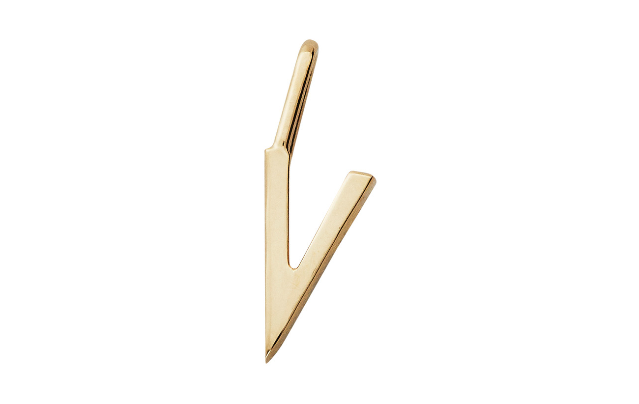 zgoldDesign Letters 10mm Silver Gold Plated 18k A OP0wk8n