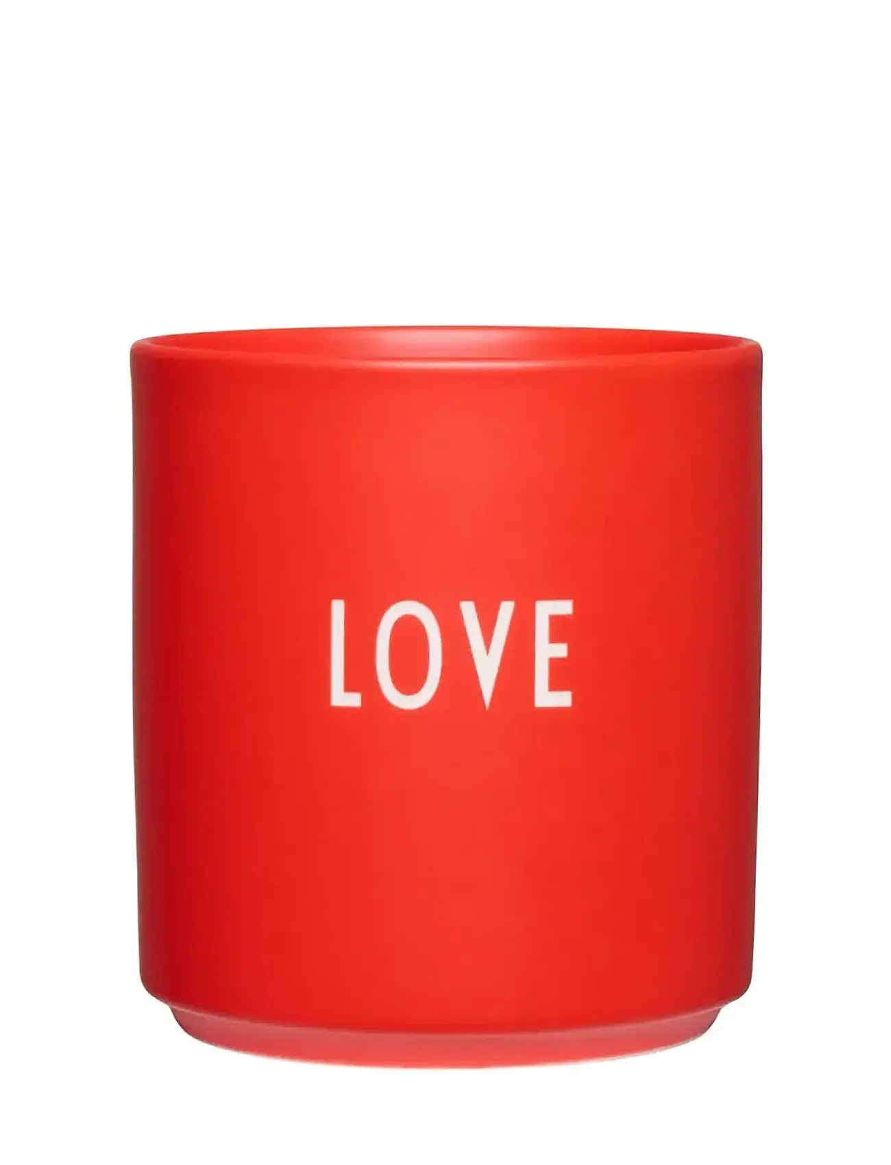 DESIGN LETTERS Favourite Cup Love & Friendship Rot - 25 CL - Unisex