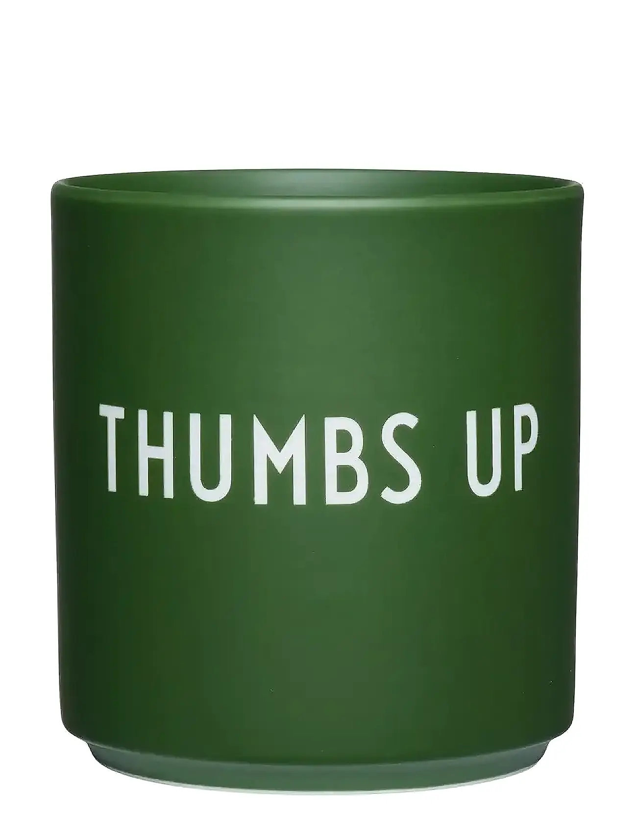 Design Letters Favourite Cup Love & Friendship, 25 CL, Green, Kopper & Krus > Kaffekopper, Unisex
