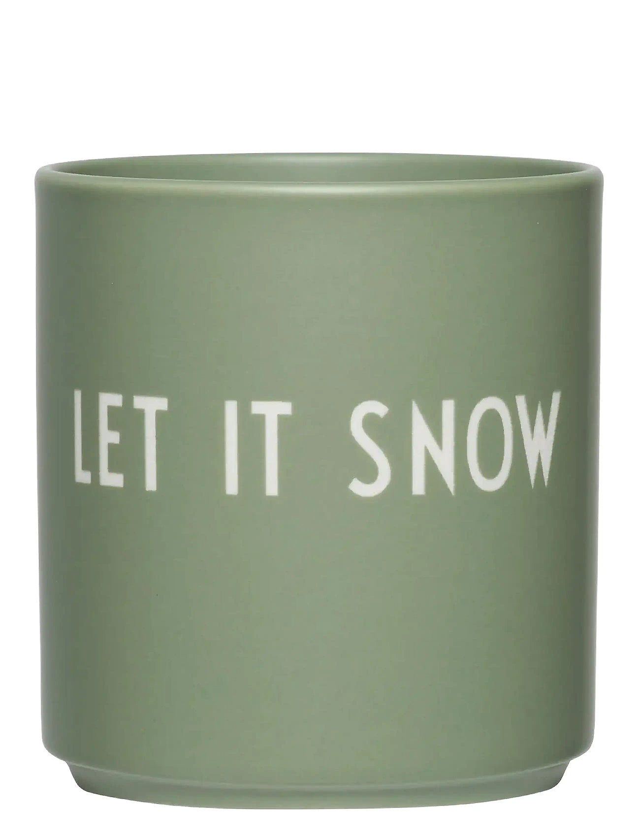 Favourite Cup Green Design Letters