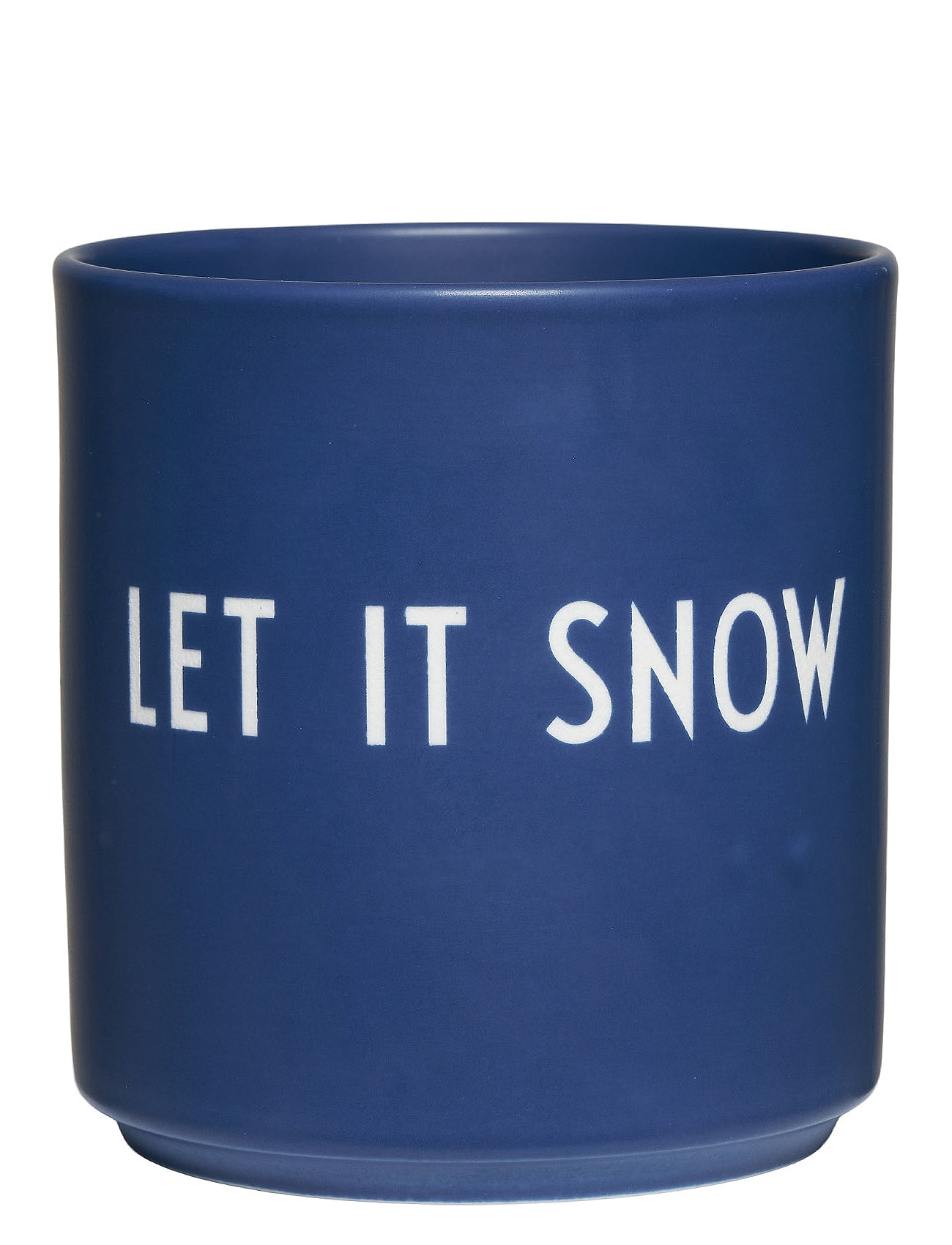 Favourite Cups - Christmas Blue Design Letters