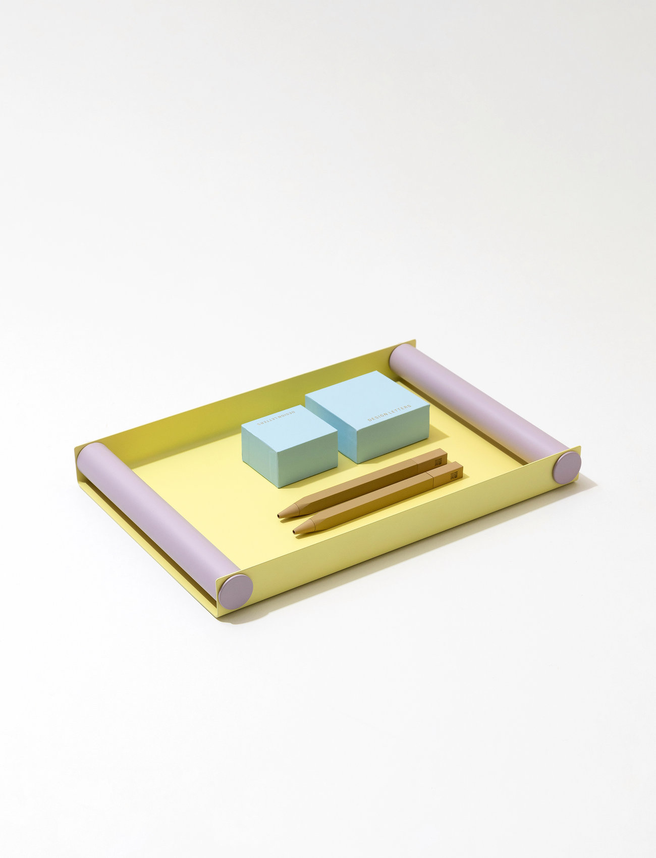 Design Letters Ray Tray Medium, M, Yellow, Dekoration > Dekorative Fade, Unisex