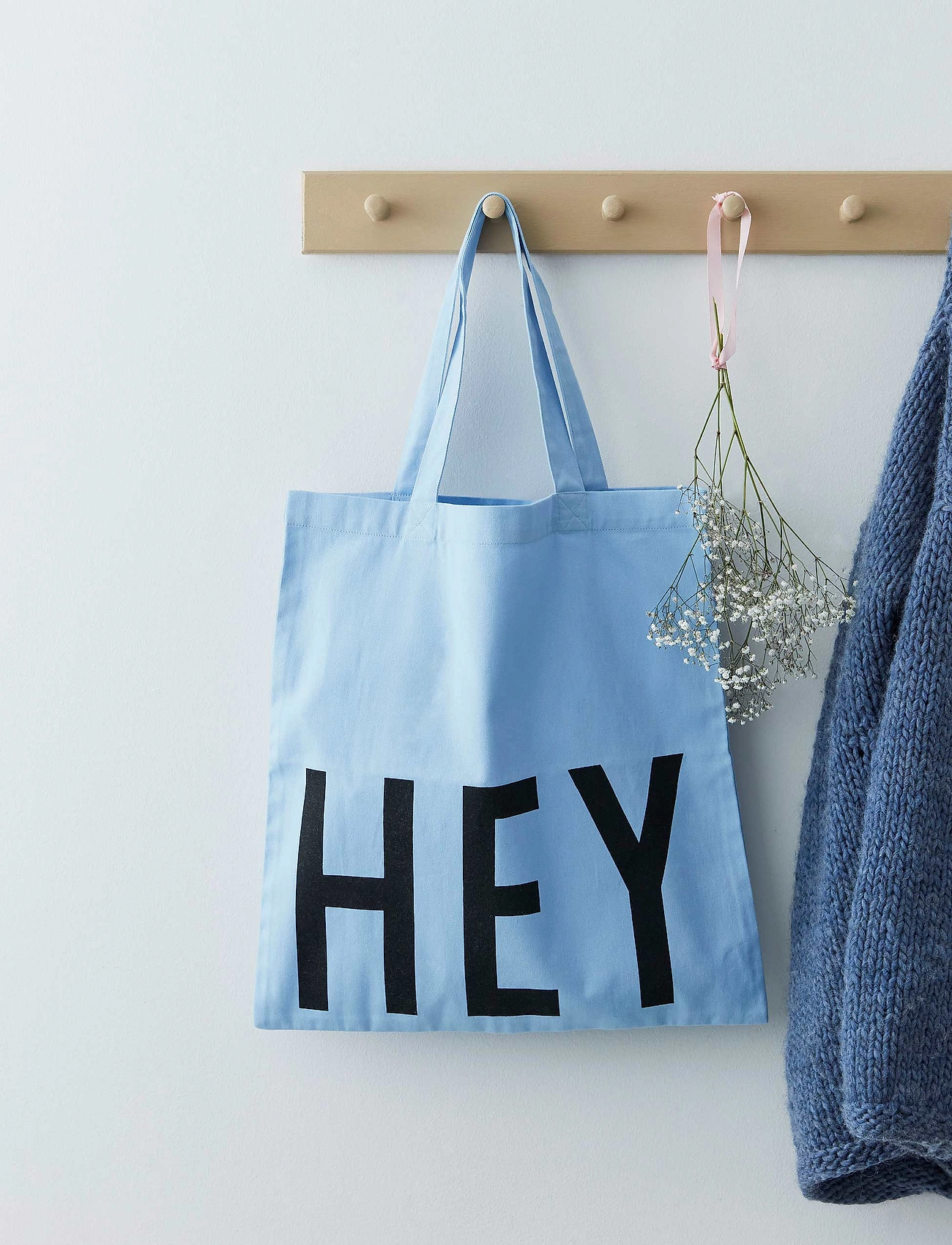 Design Letters - Favourite tote bag - carry bags - light blue - 0