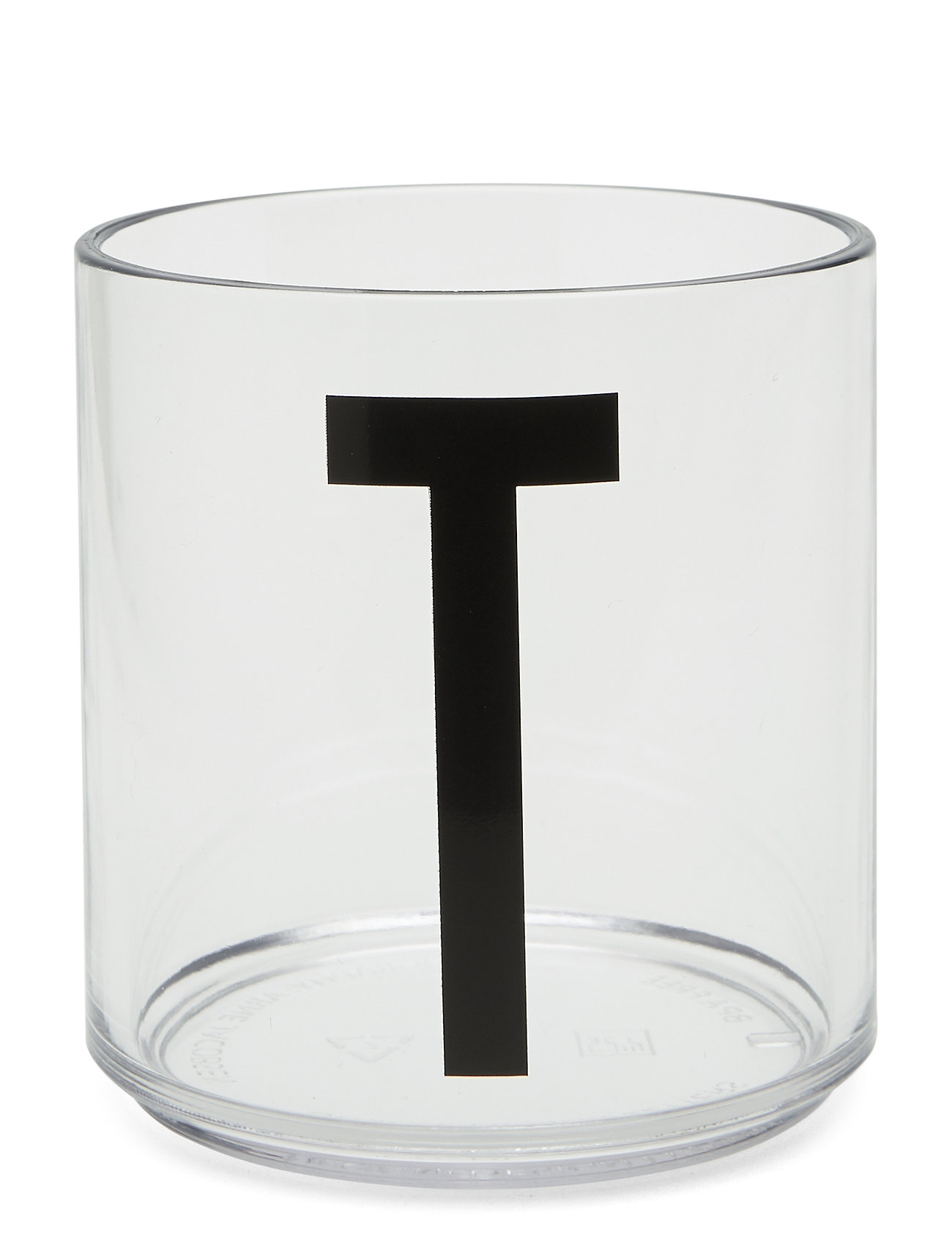 DESIGN LETTERS Kinder Personal Drinking Glass A-Z Weiß - Ø7CM - Kinder