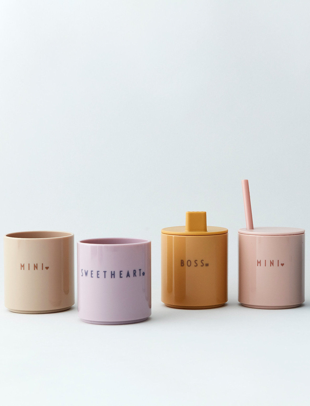Design Letters - Mini Favourite cup (Tritan) - cups - mustard - 0