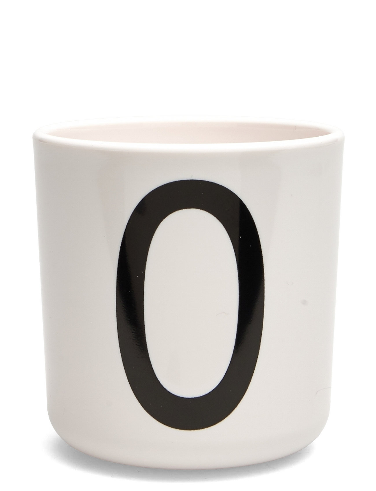 Kids Personal Eco Cup White Design Letters