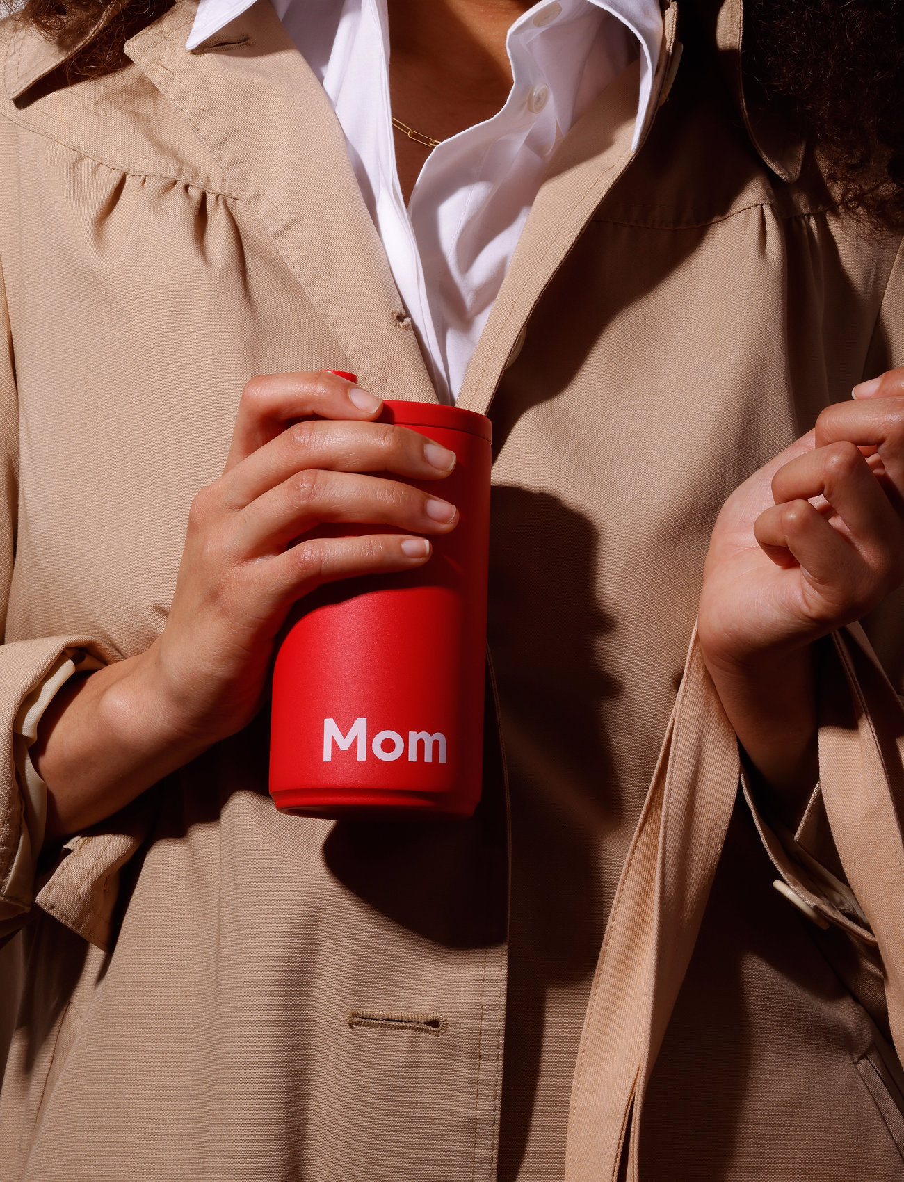 Design Letters Travel Mug, 0.35 L, Red, Kopper Og Krus > Termokopper, Unisex