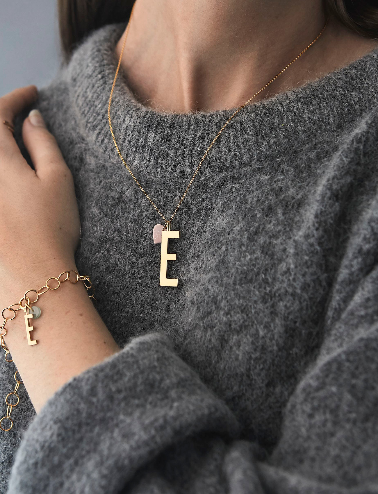 Design Letters Archetypes 30 Mm, Gold, A-Z, One Size, Gold, Smykker > Vedhæng, Dame