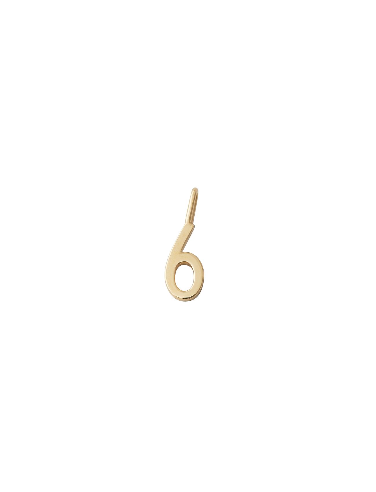 Lucky Numbers 10mm Gold Kaulakoru Riipukset Kulta Design Letters