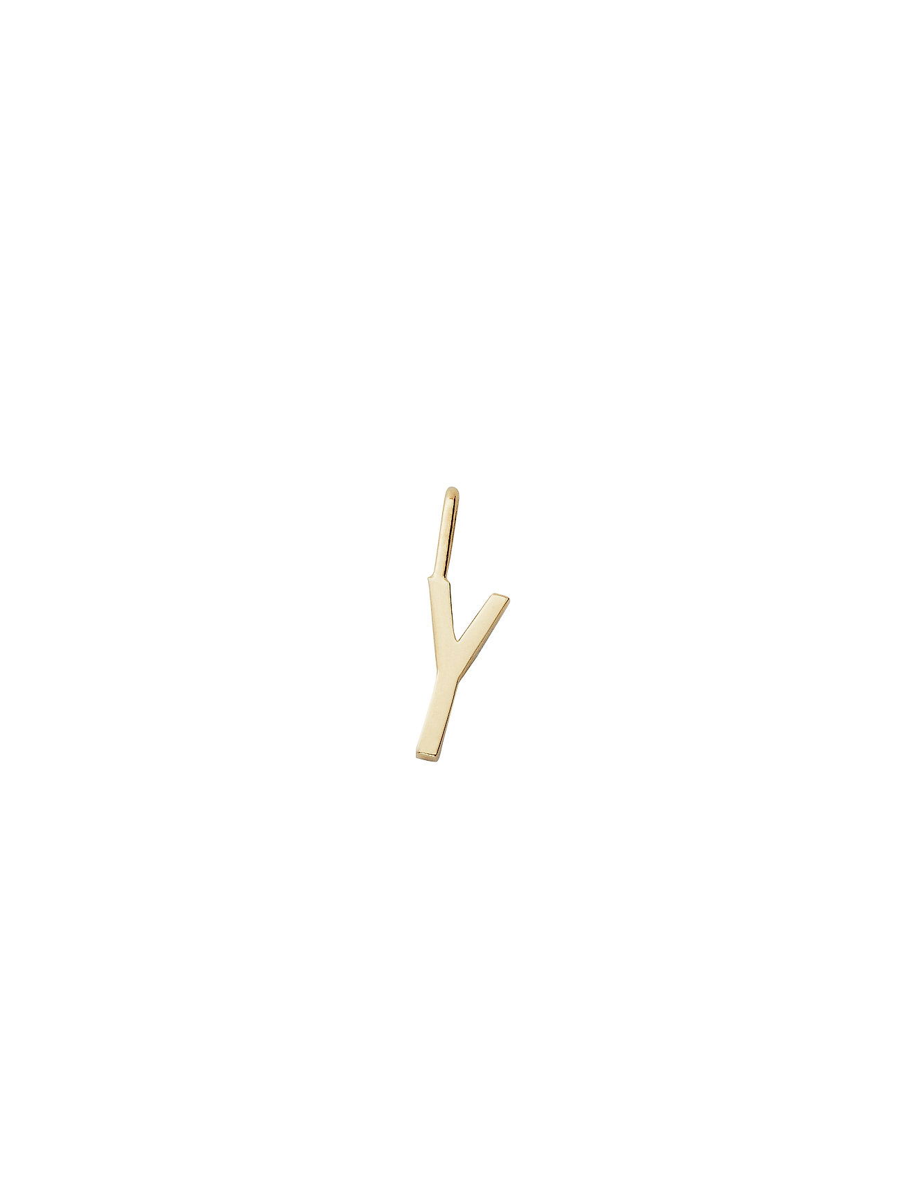 DESIGN LETTERS Letter For Initial Kette A-Z (18K Gold-Plated) Gold - 10 MM - Damen