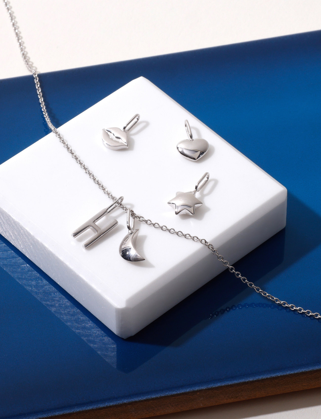 Design Letters Darling Charm Collection, Silver, One Size, Silver, Halskæder > Kædehalskæder, Dame