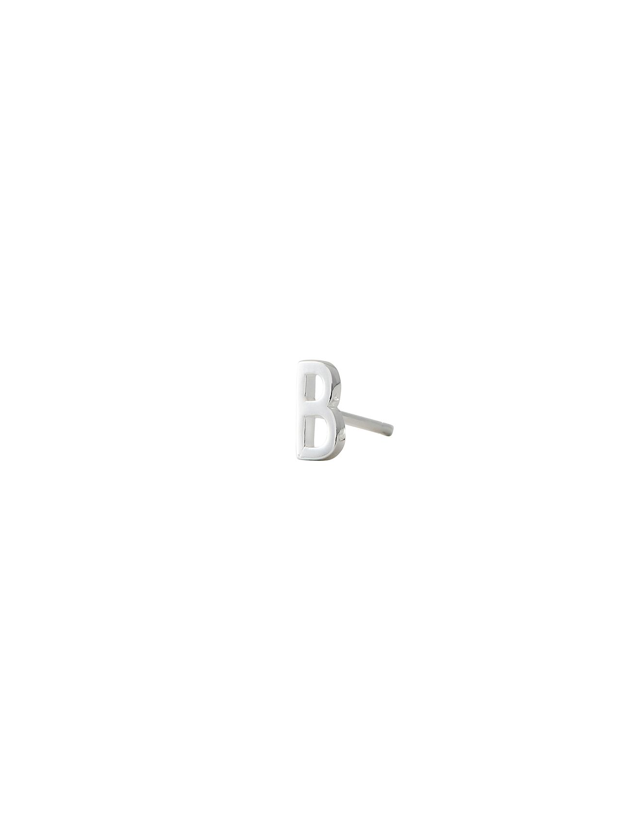 Earring Studs Archetypes, Silver, A-Z Silver Design Letters 41550