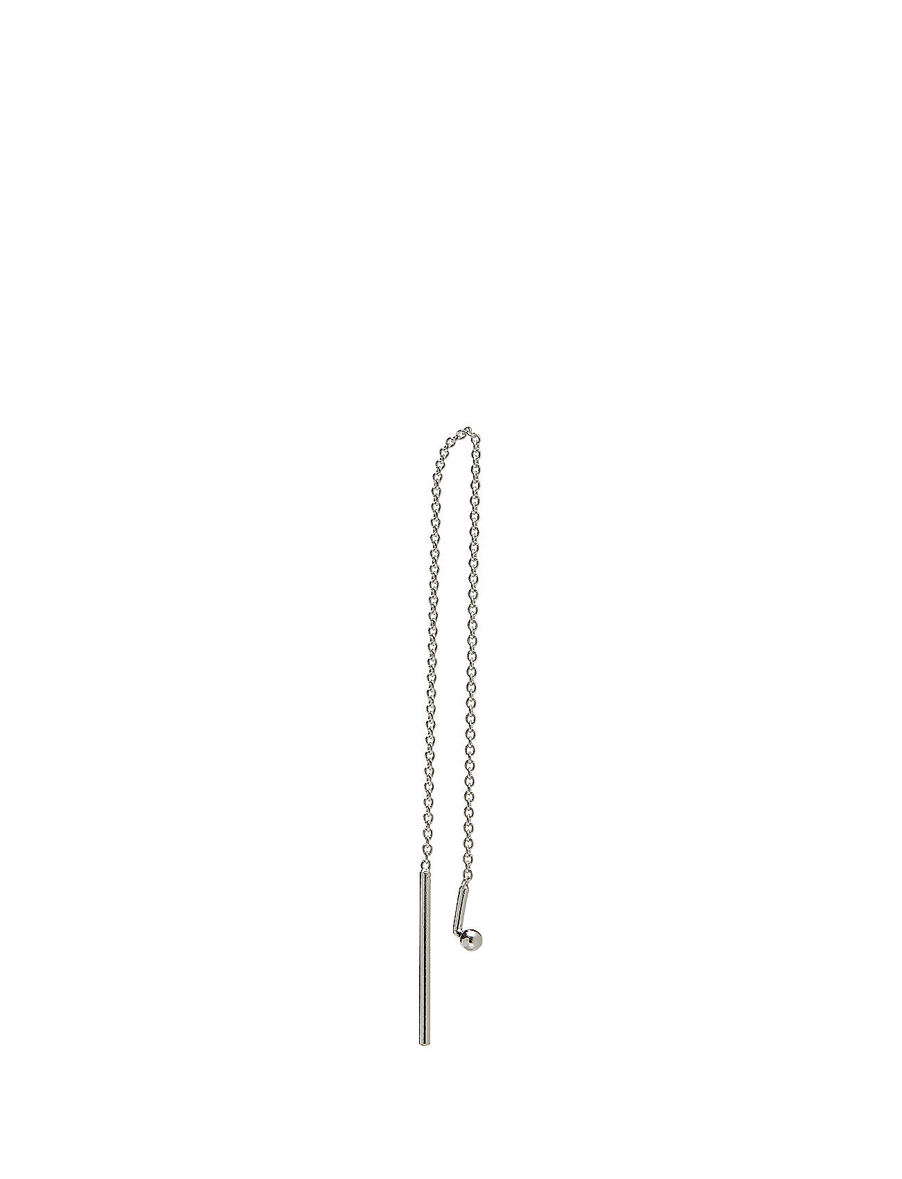 DESIGN LETTERS Ohrring Chain Silber - L:10CM - Damen