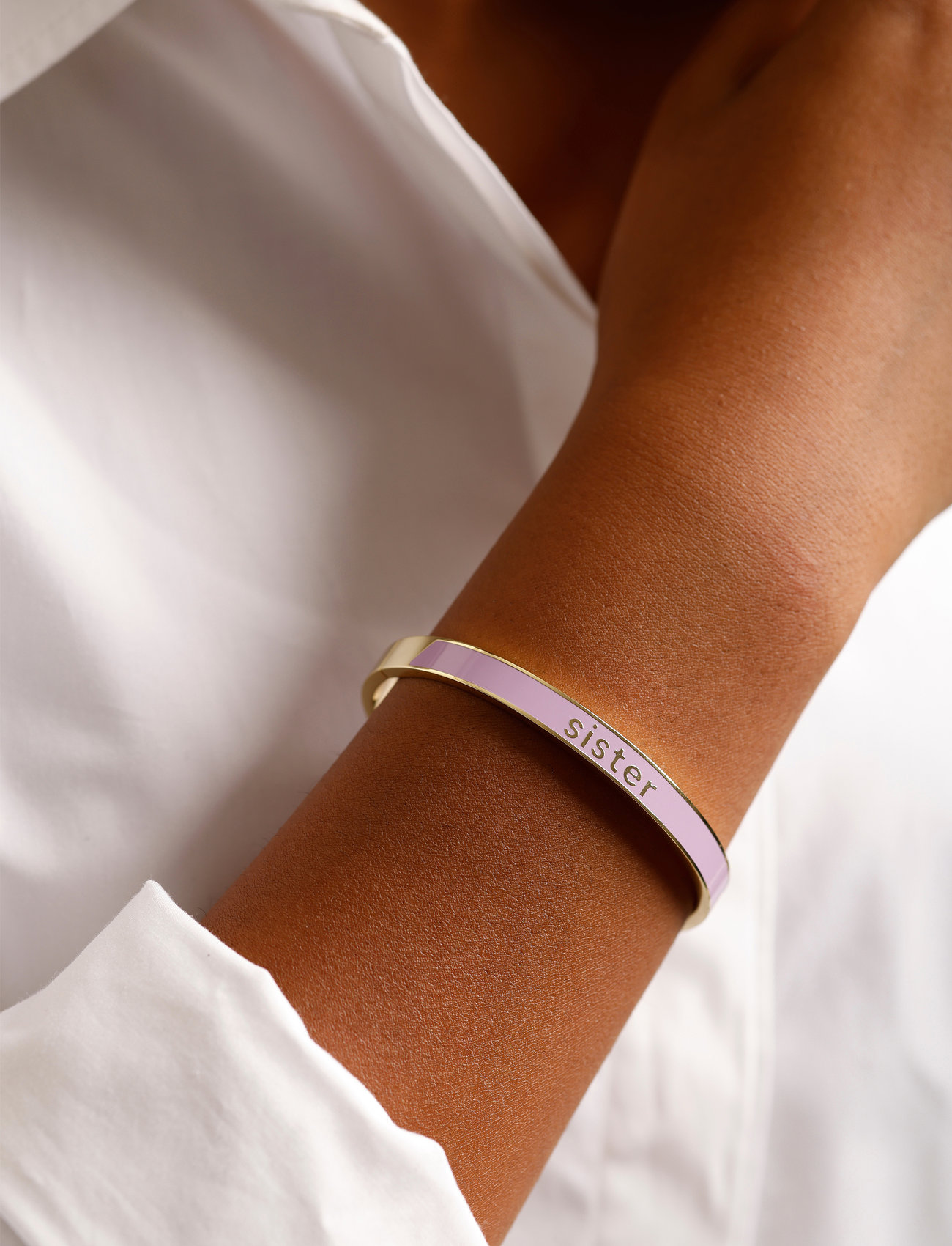 Design Letters Vip Word Candy Bangle, One Size, Purple, Armbånd > Armringe, Dame