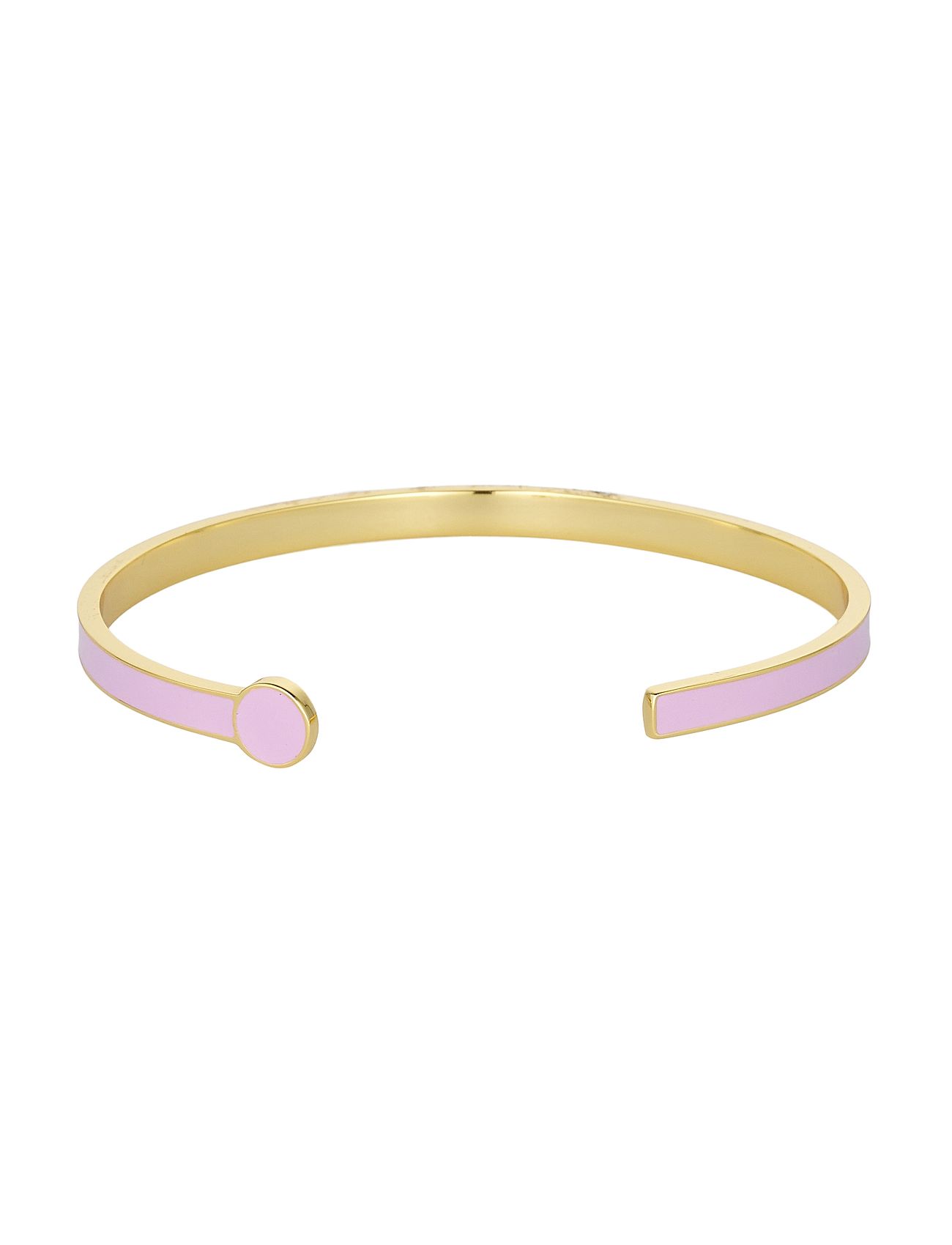 Rainbow Dot Bangle Purple Design Letters