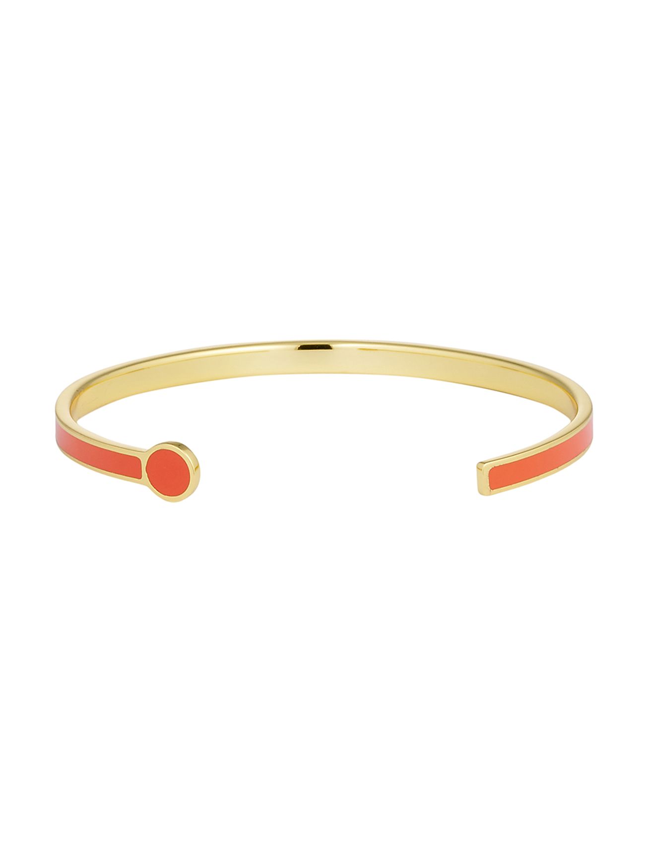 Rainbow Dot Bangle Coral Design Letters
