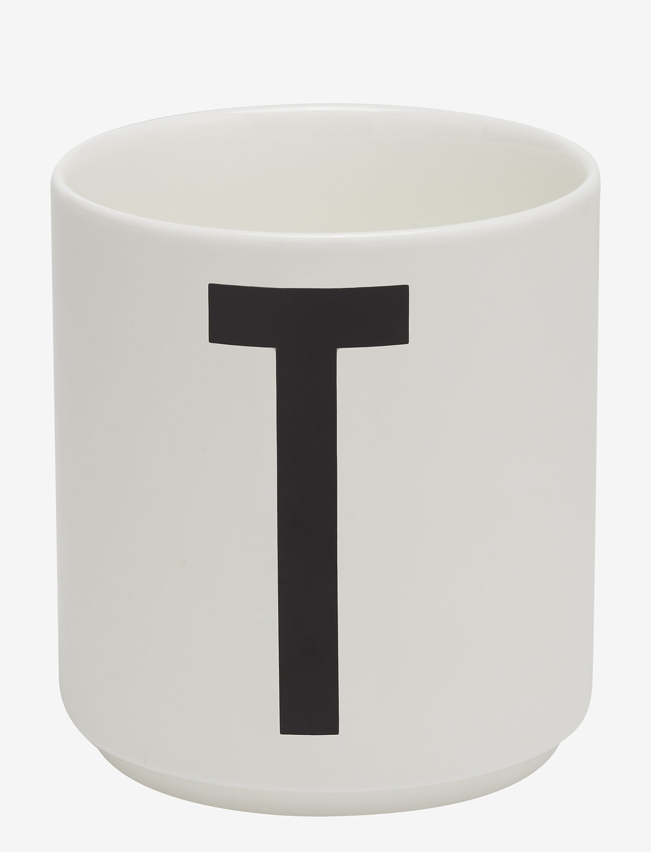 Design Letters - Porcelain cup a-z, æ, ø - cups - white - 0