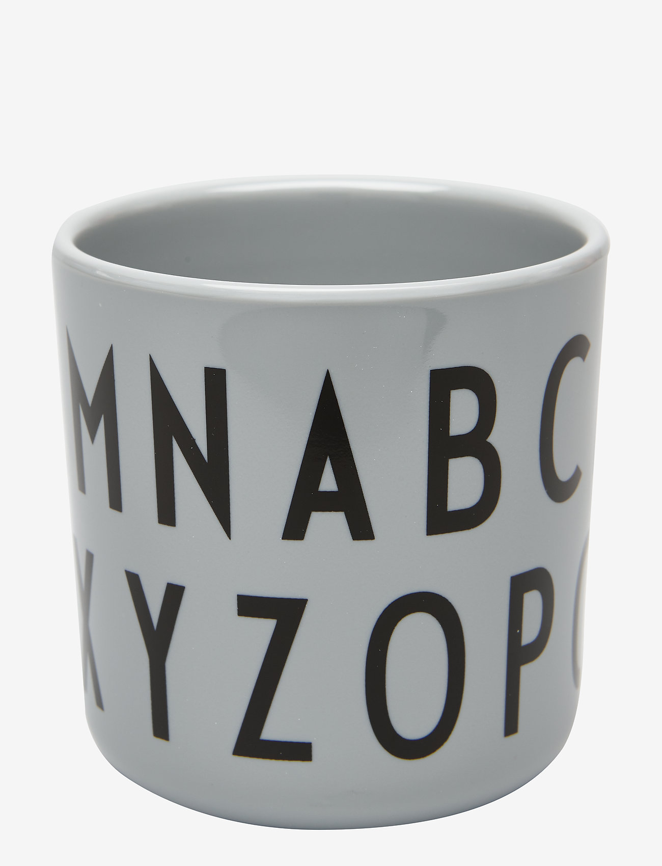 Design Letters Eat & Learn Abc Cup Melamine (Grey) 79 kr