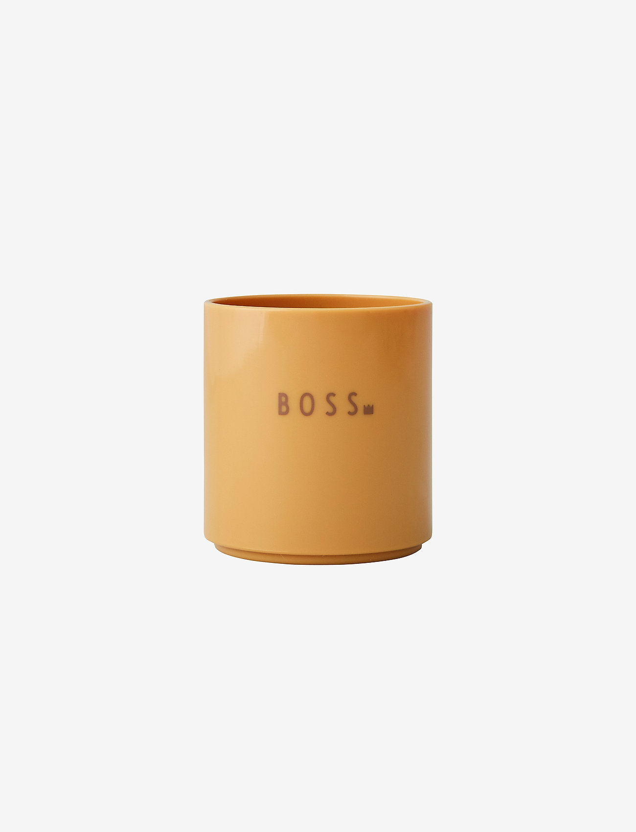 Design Letters - Mini Favourite cup (Tritan) - cups - mustard - 1