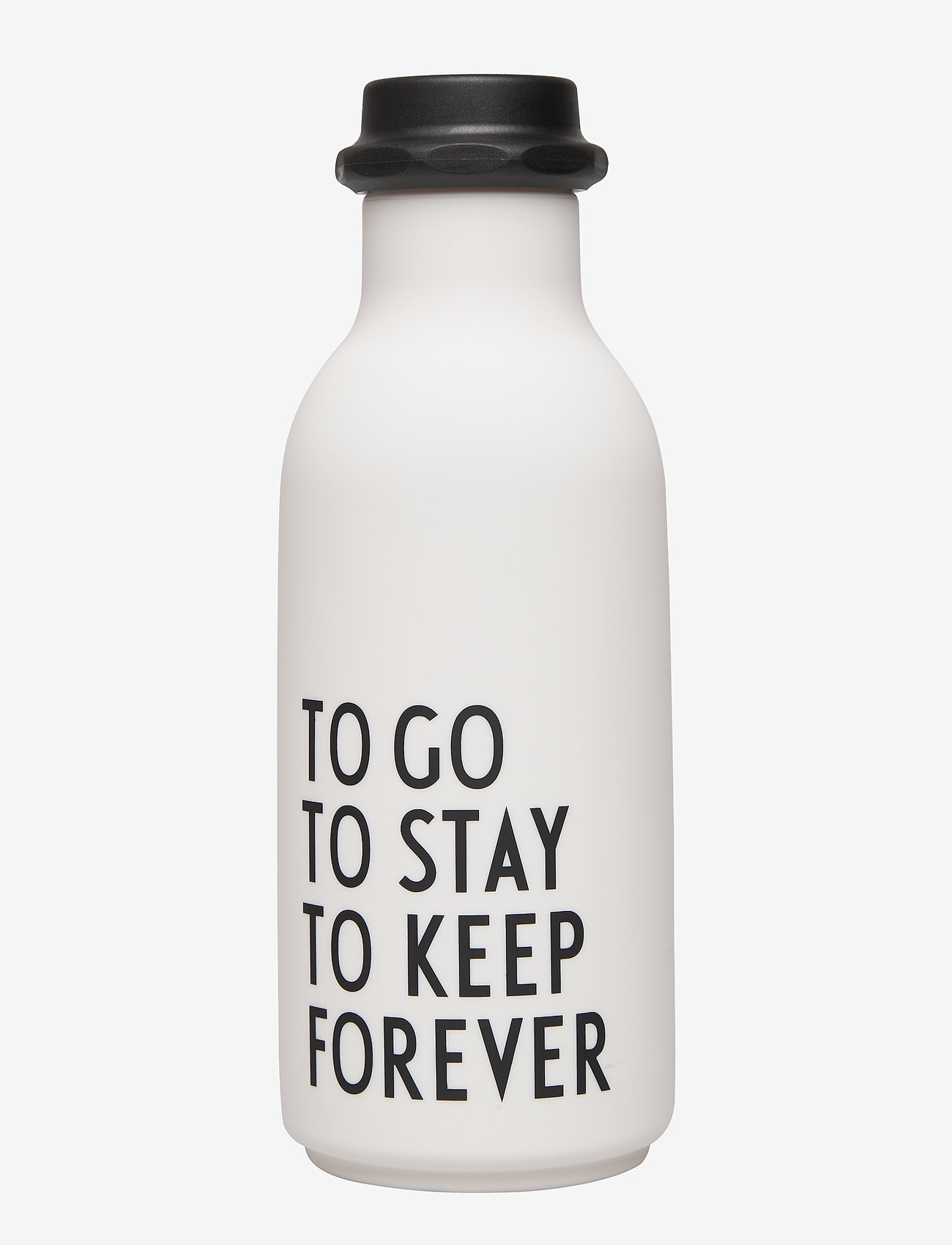 Design Letters - To Go Water Bottle Special Edition - lunch boxes & water bottles - white - 0