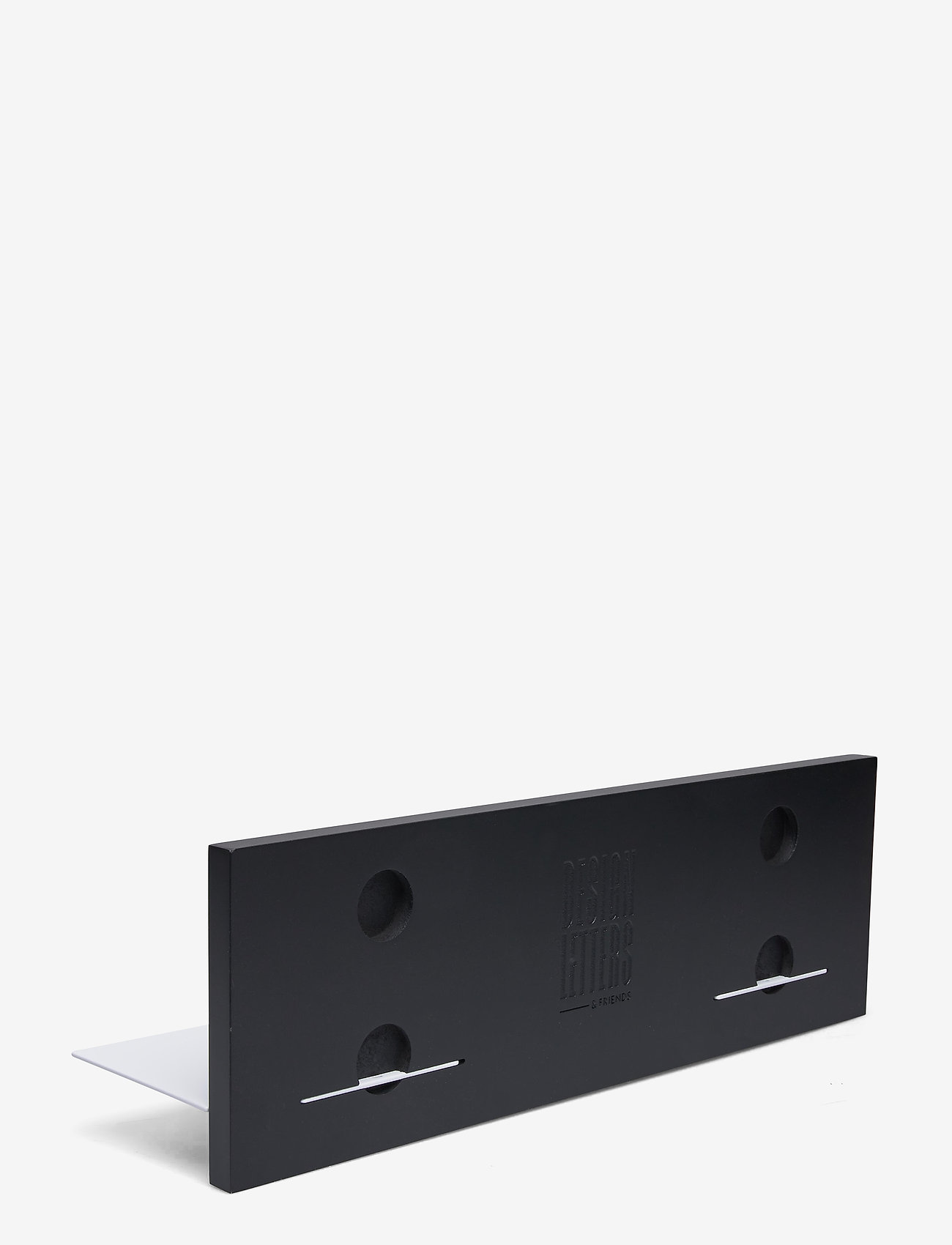 Design Letters Black Single Shelf Storage & shelves