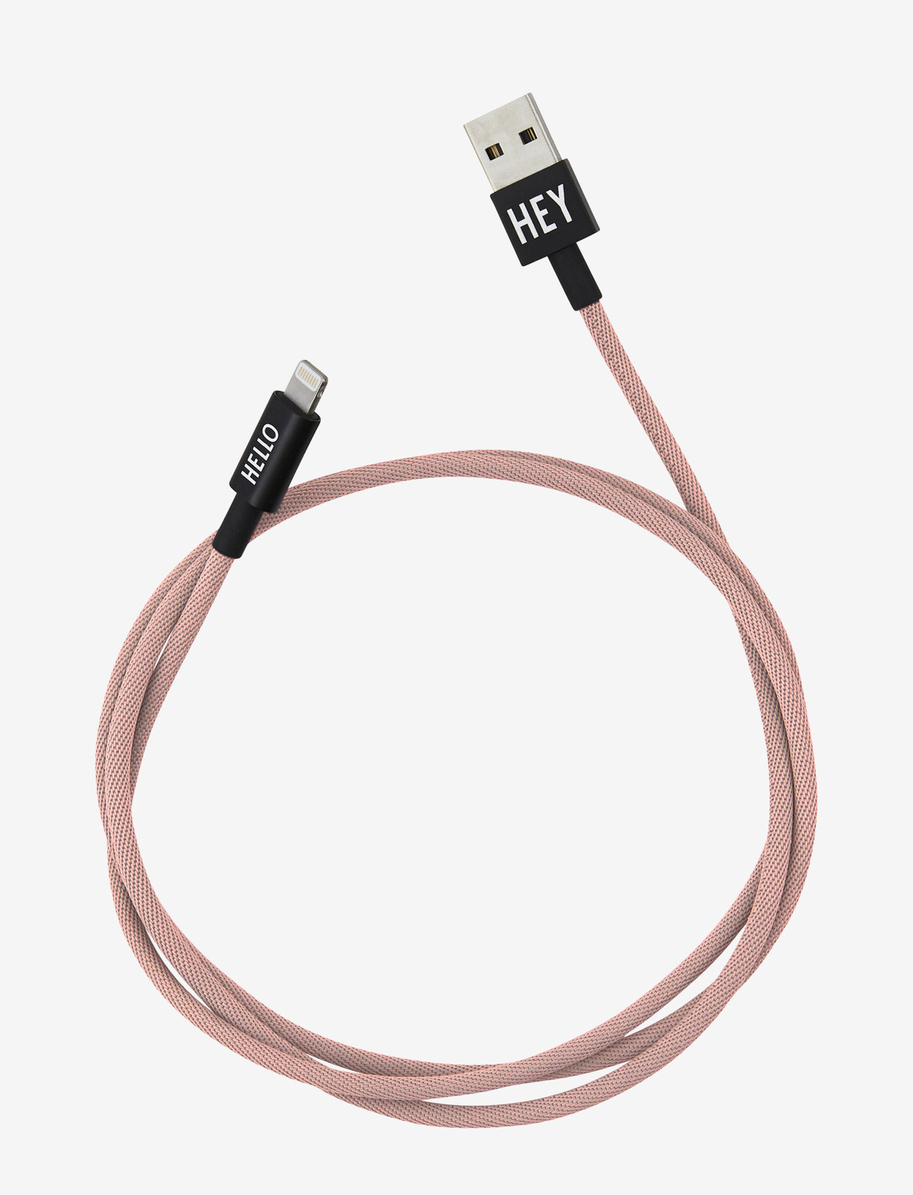 Design Letters - Lightning cable 1 meter colors - chargers & cables - nude - 0
