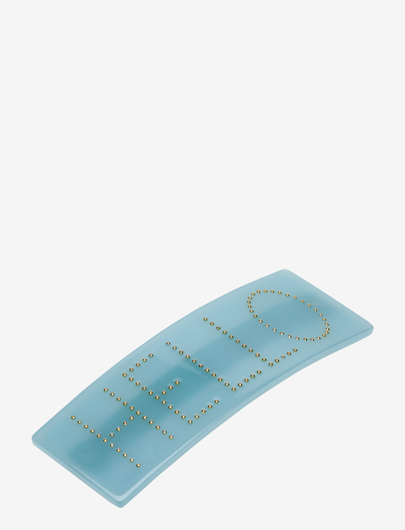 Design Letters - Classic Hair Clip Large - hair pins - light blue 544c - 0